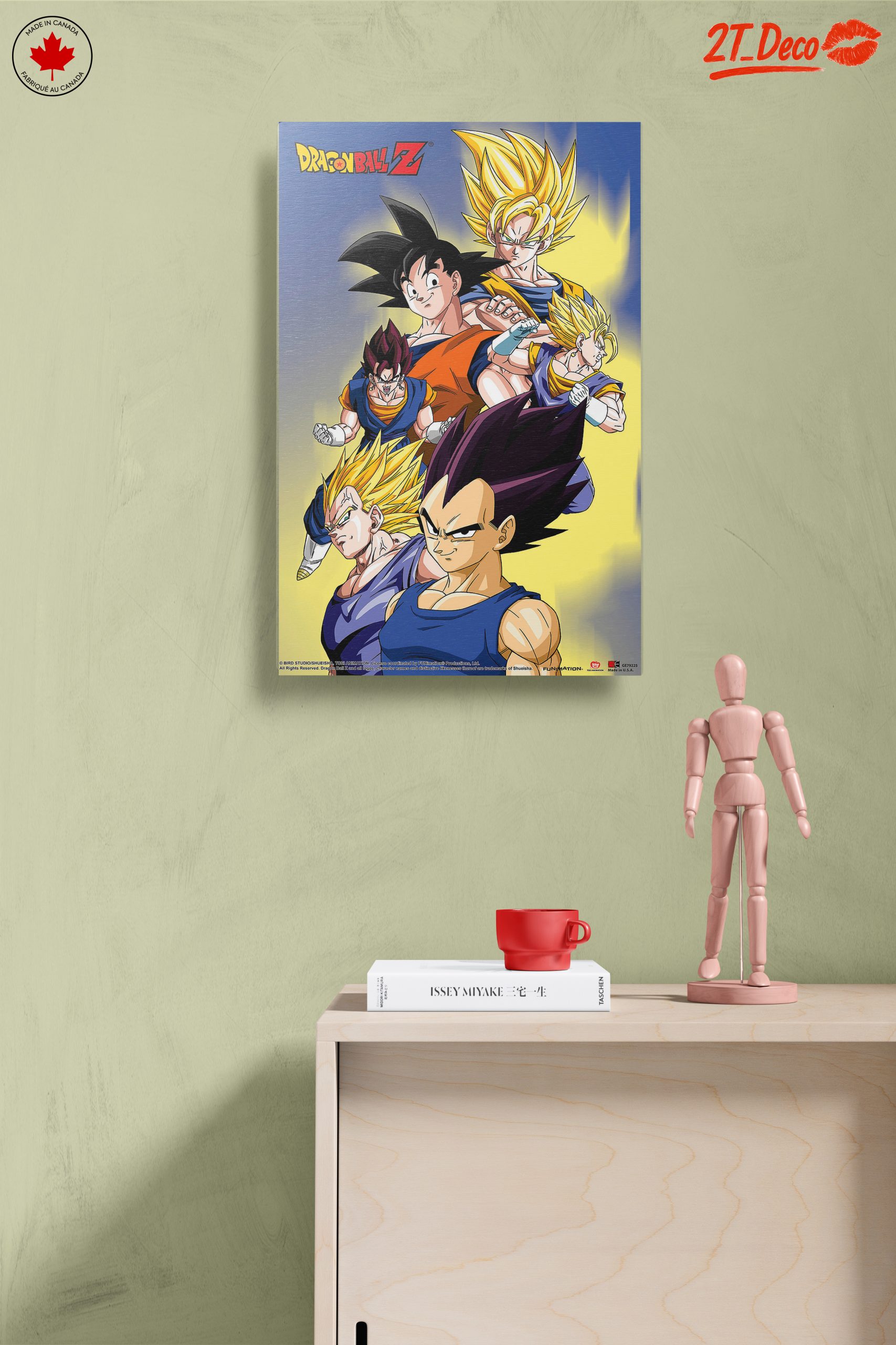 Dynamic Dragon Ball Character Wall Art - Image 14