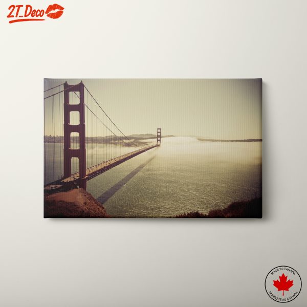 Golden Gate Bridge Under Fog