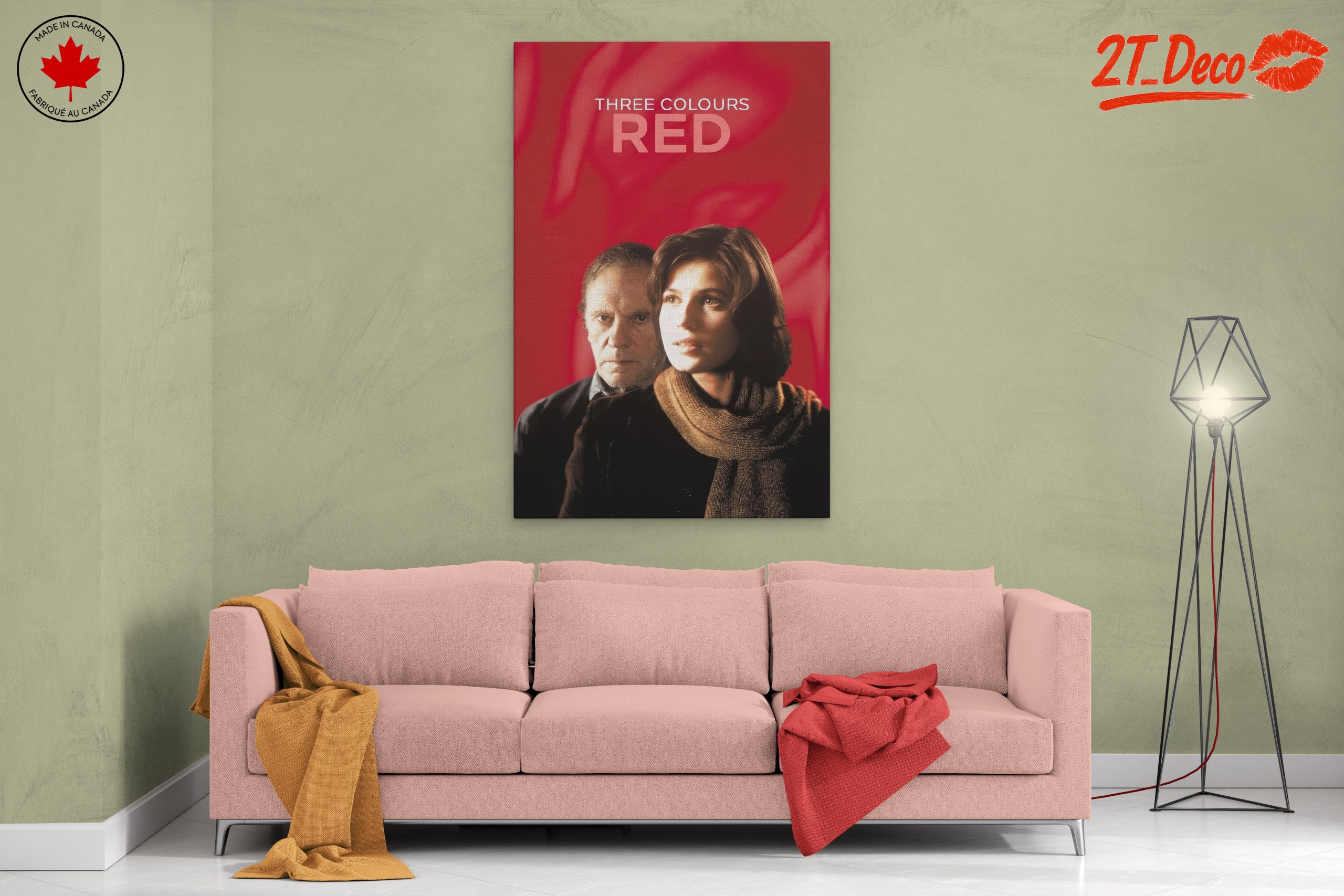 Three Colours Red Film Art - Image 2
