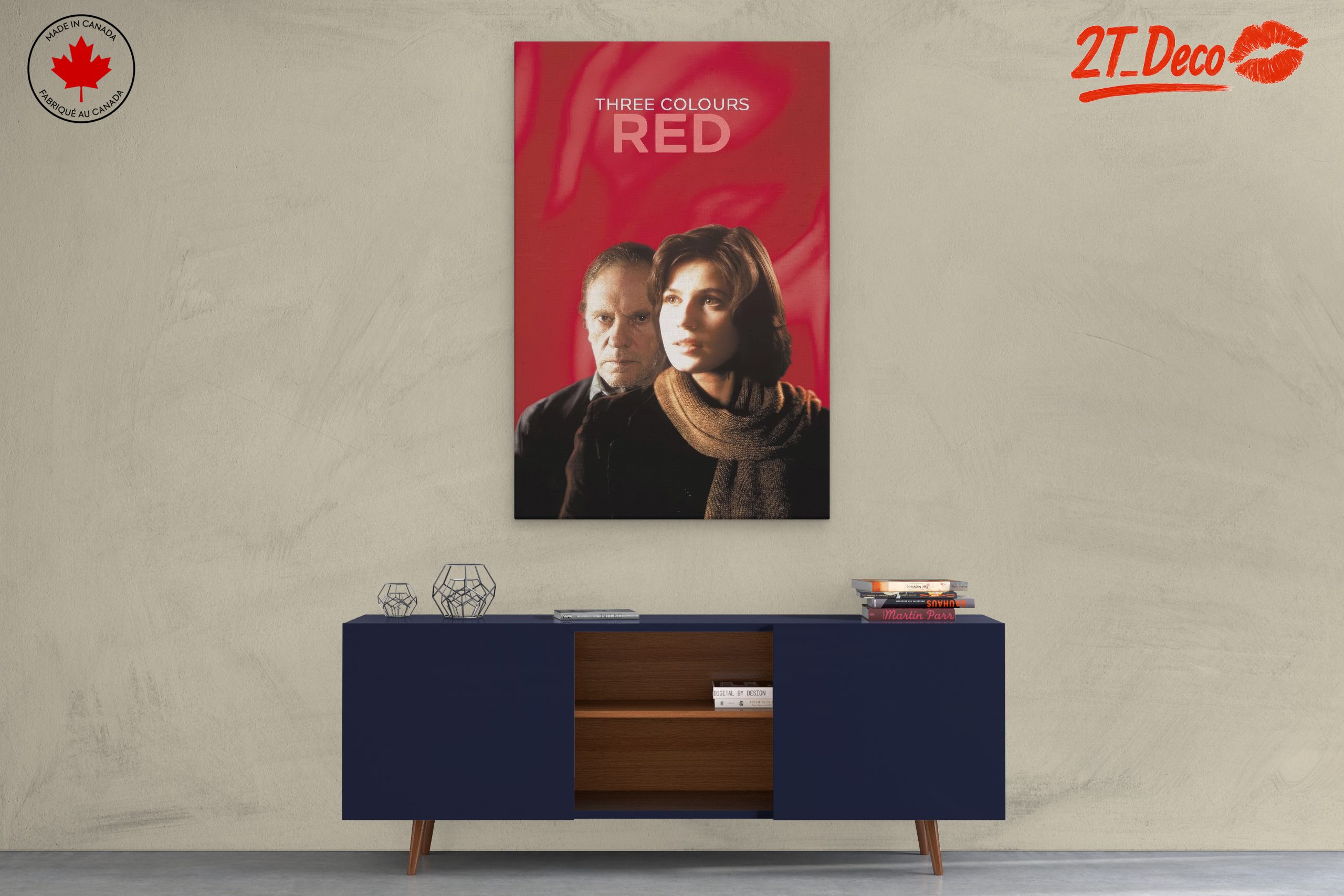 Three Colours Red Film Art - Image 3