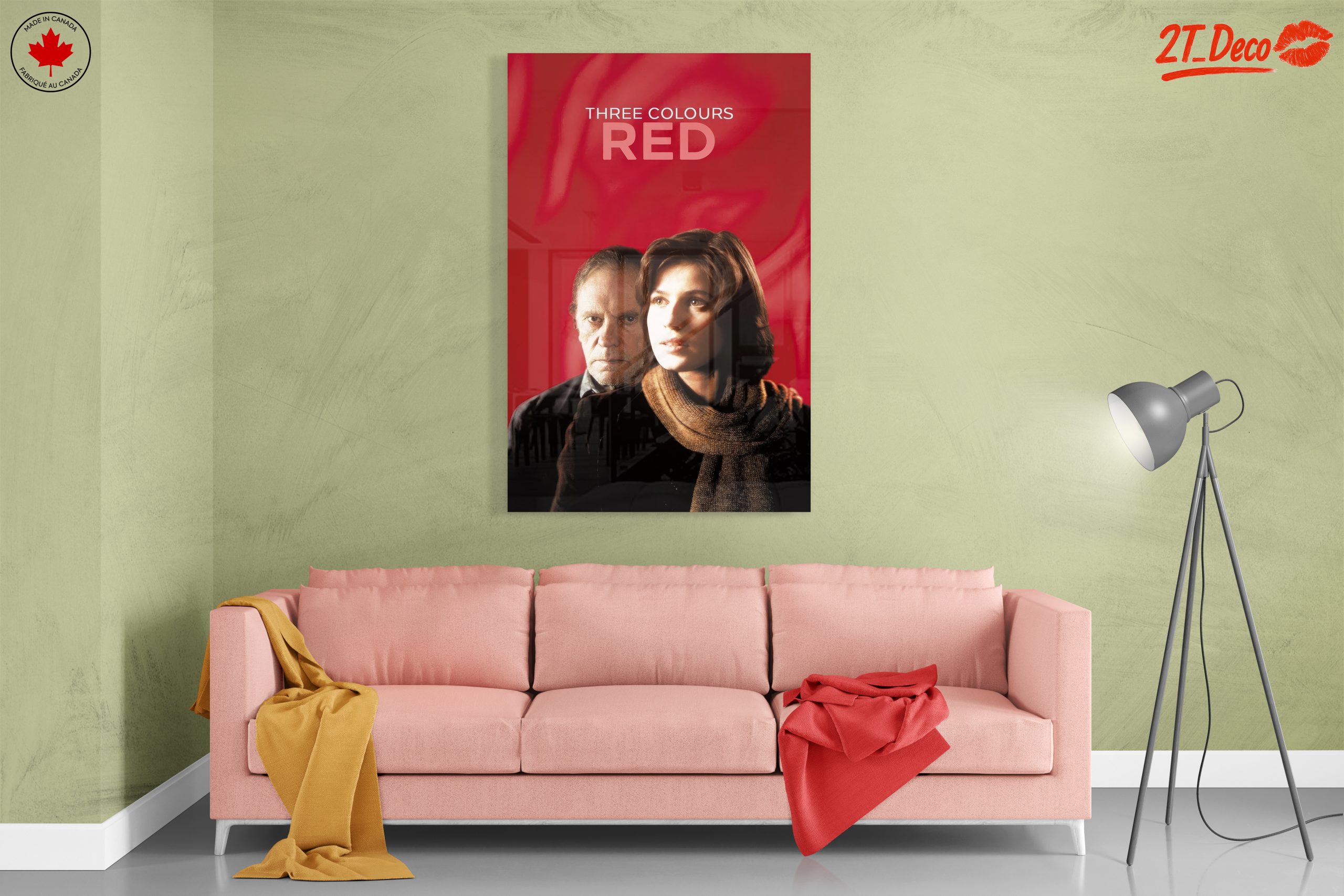 Three Colours Red Film Art - Image 7