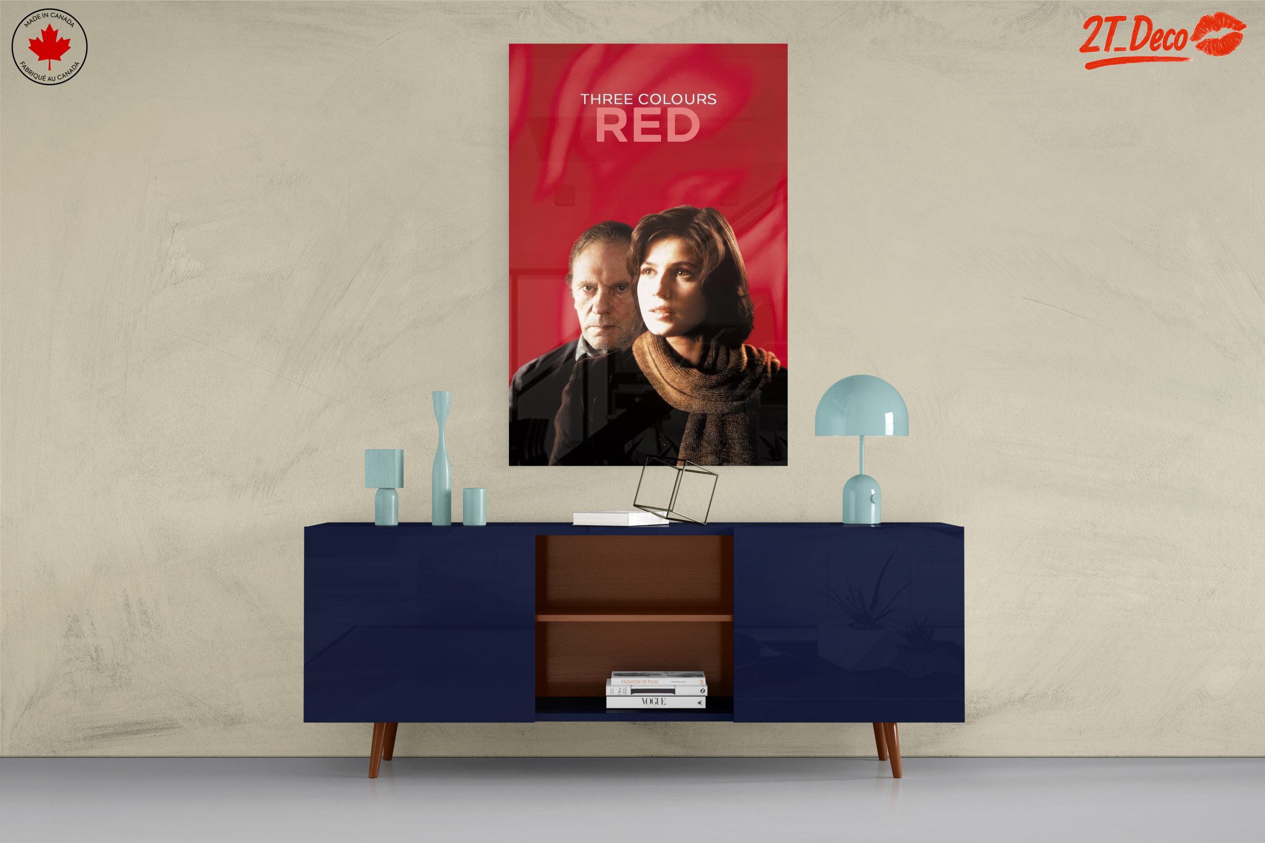Three Colours Red Film Art - Image 8