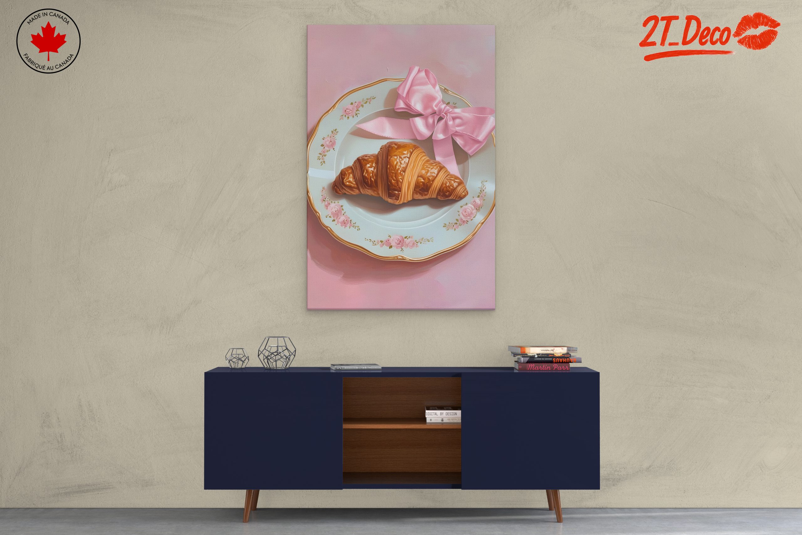 Elegant Food Still Life with Croissant - Image 3