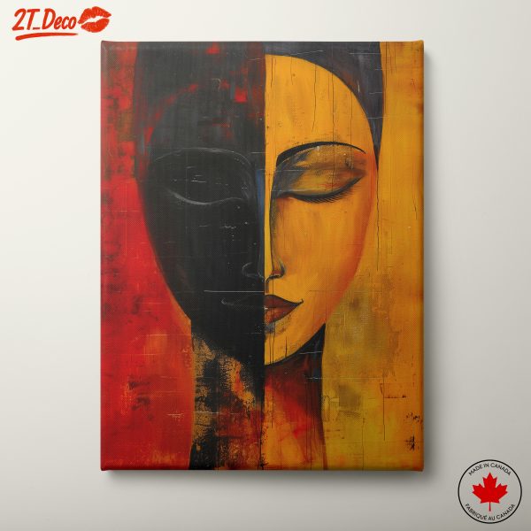 Stylized Afro Art Representation