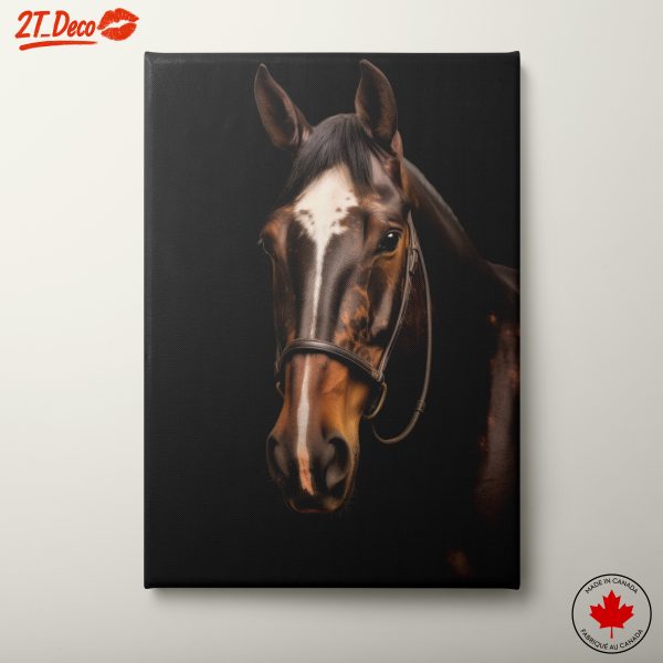 Majestic Horse Head Portrait