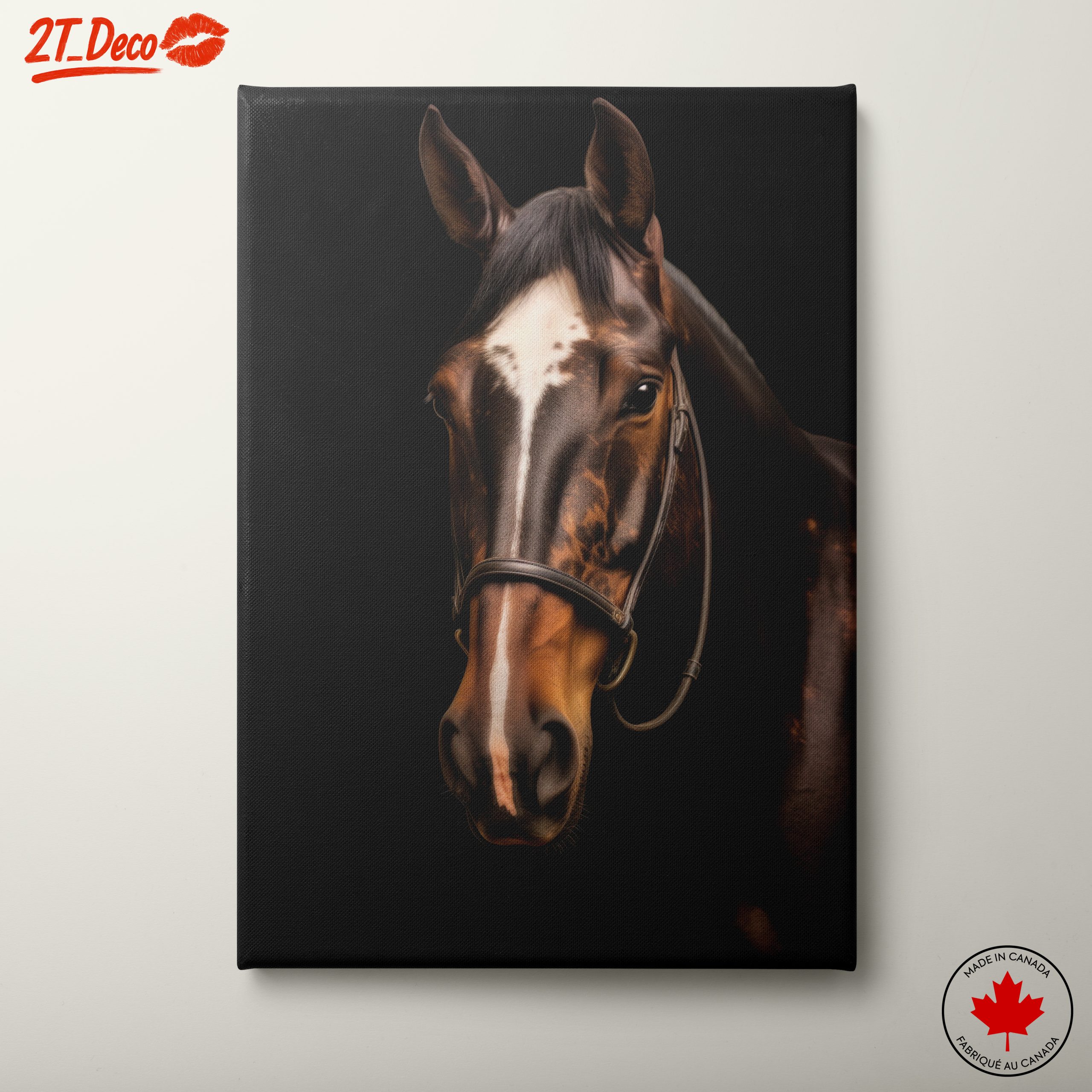 Majestic Horse Head Portrait