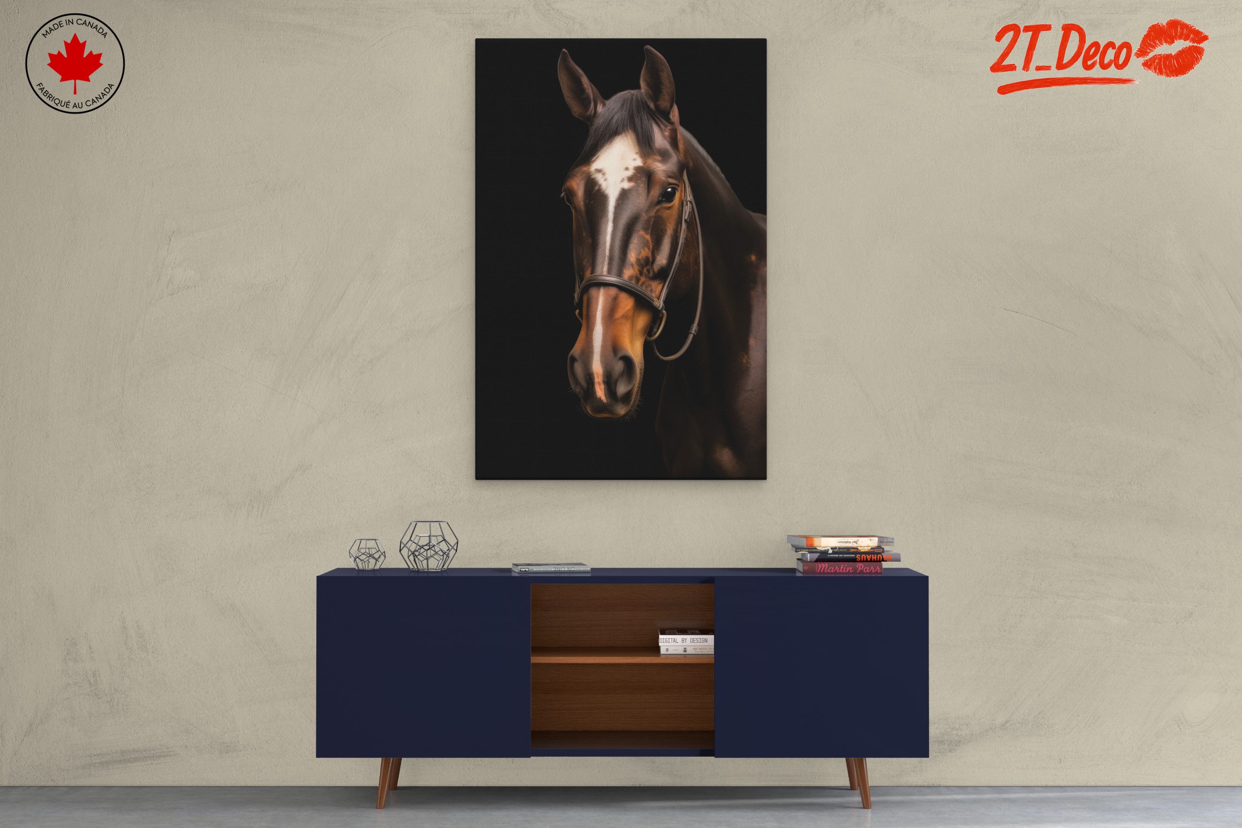 Majestic Horse Head Portrait - Image 3