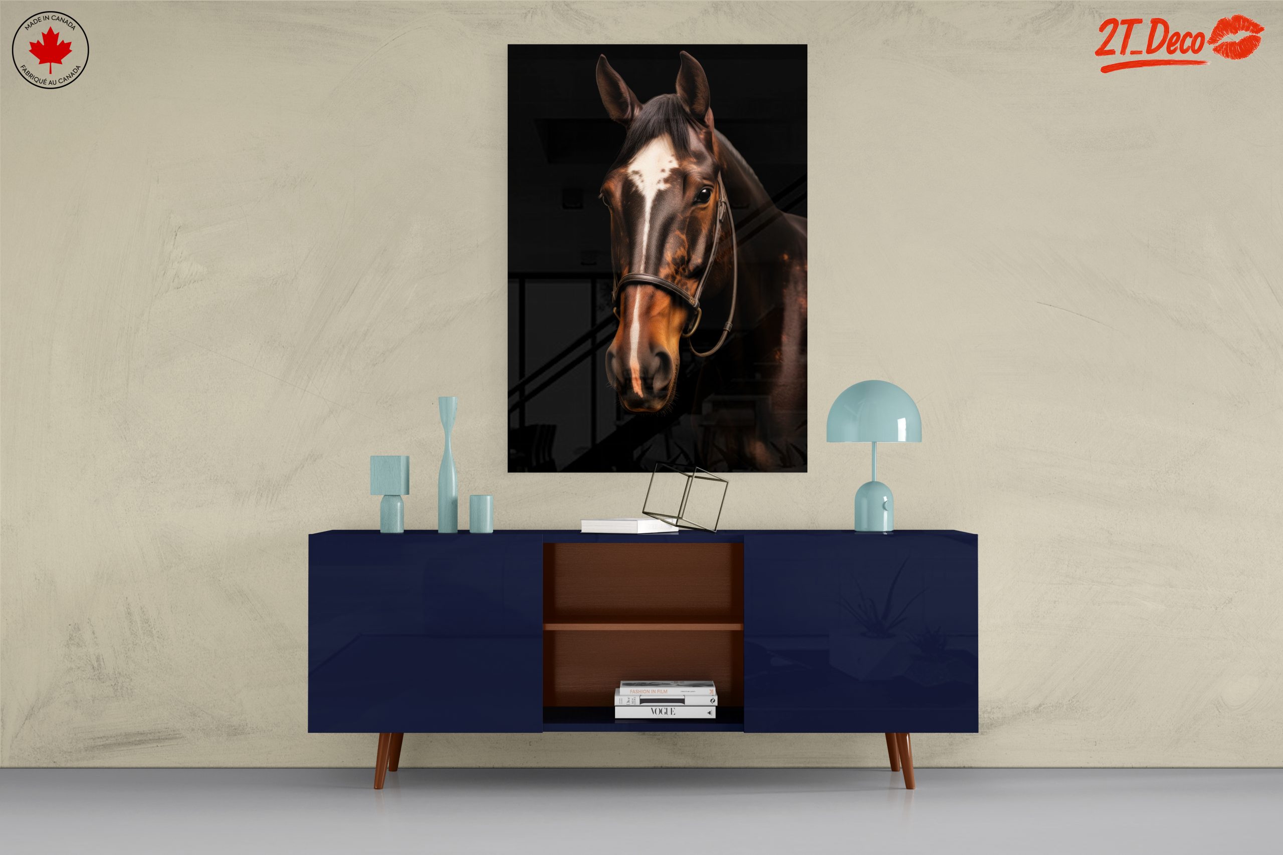 Majestic Horse Head Portrait - Image 8