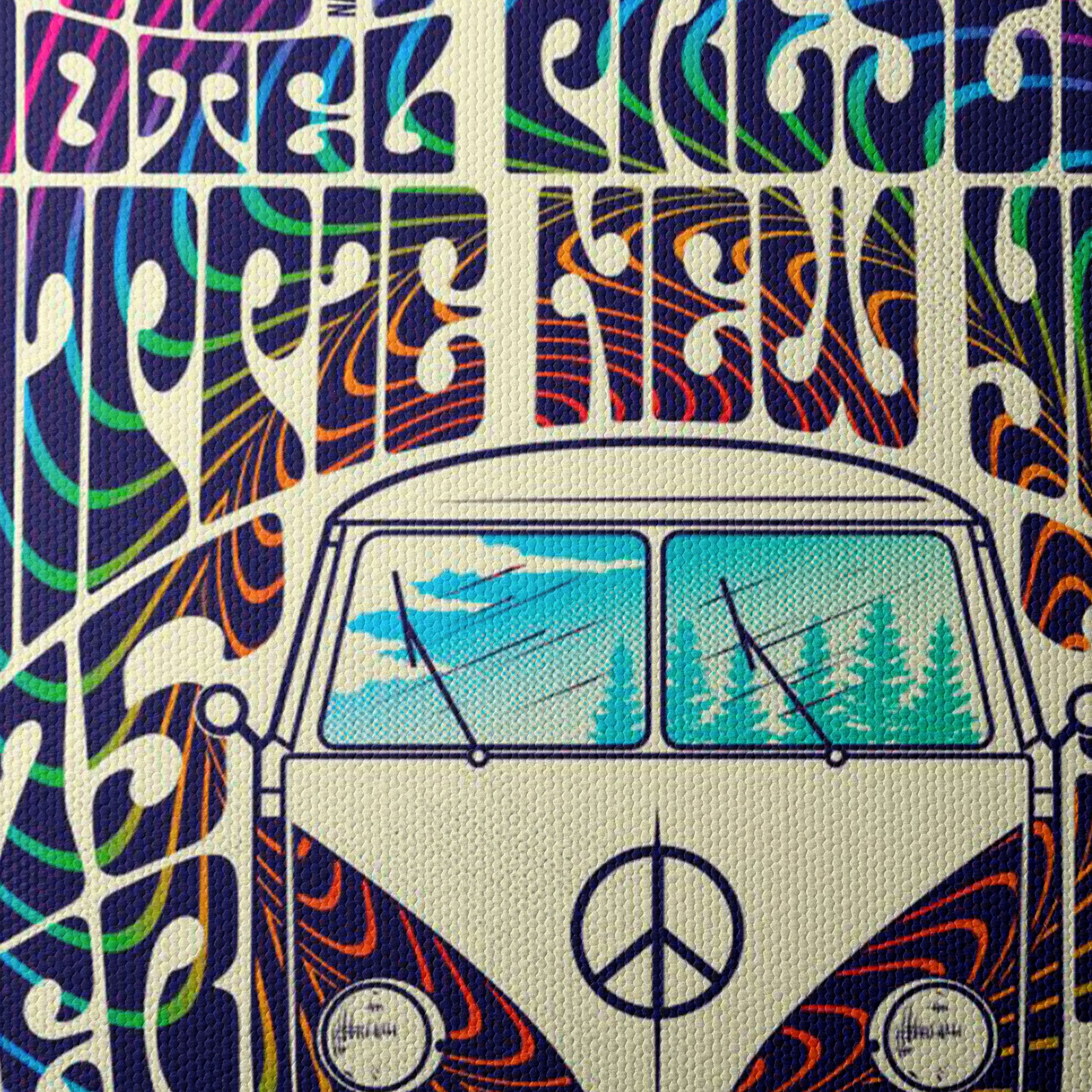 Vibrant Retro Music Festival Poster Art - Image 4