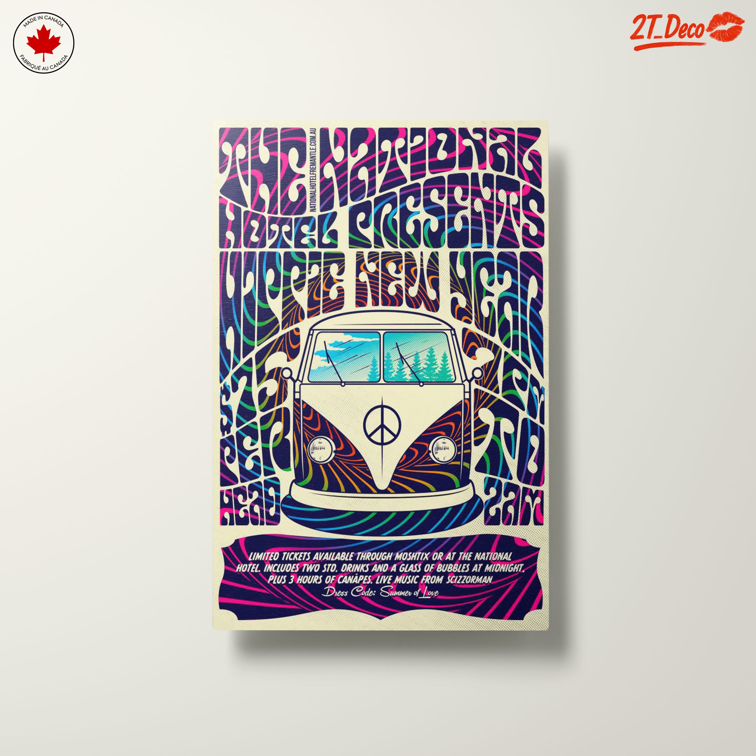 Vibrant Retro Music Festival Poster Art - Image 10