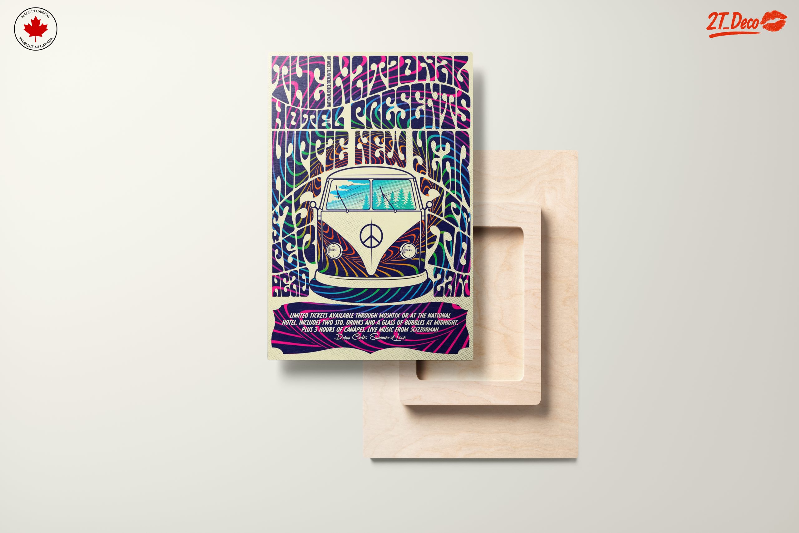 Vibrant Retro Music Festival Poster Art - Image 11