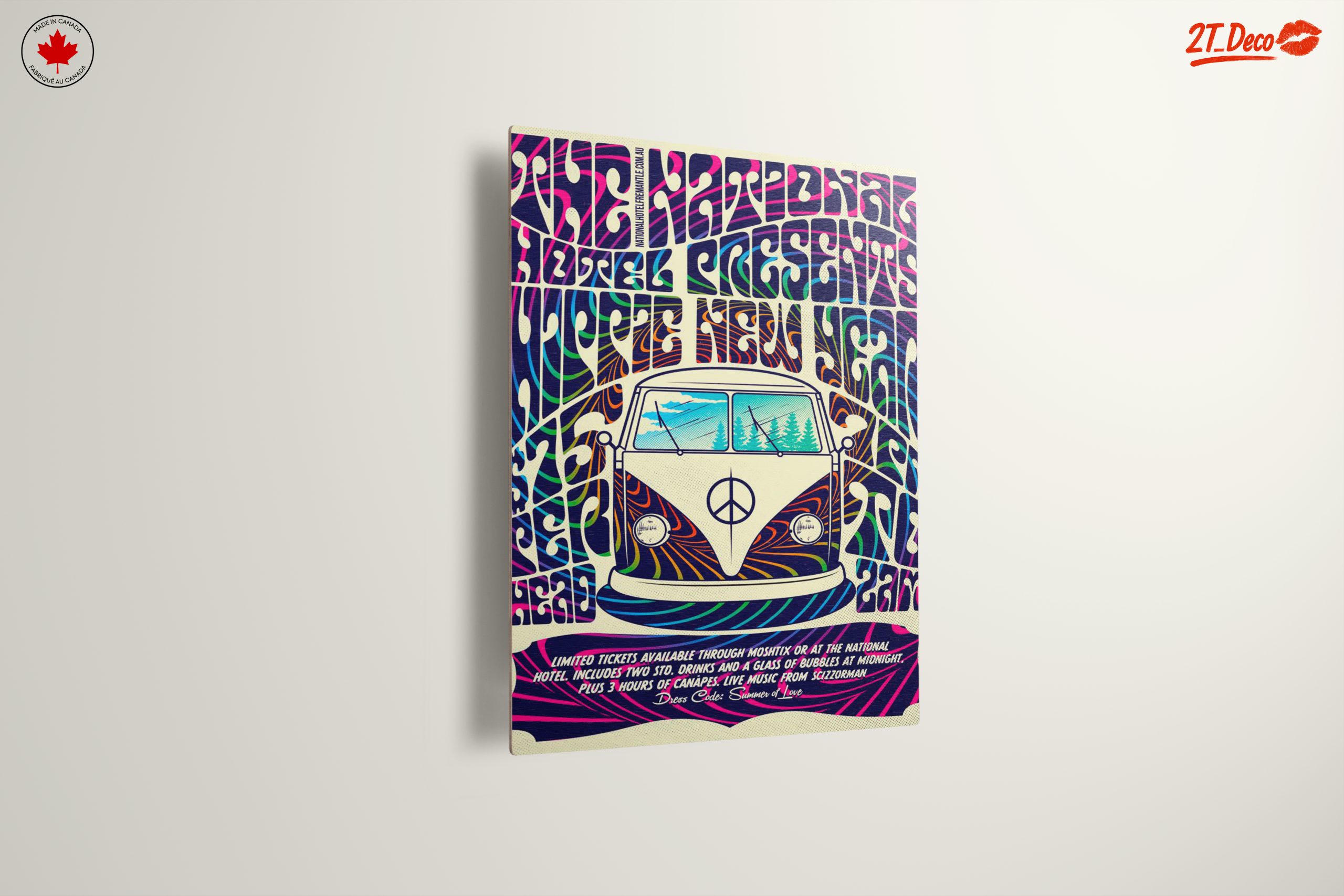 Vibrant Retro Music Festival Poster Art - Image 13