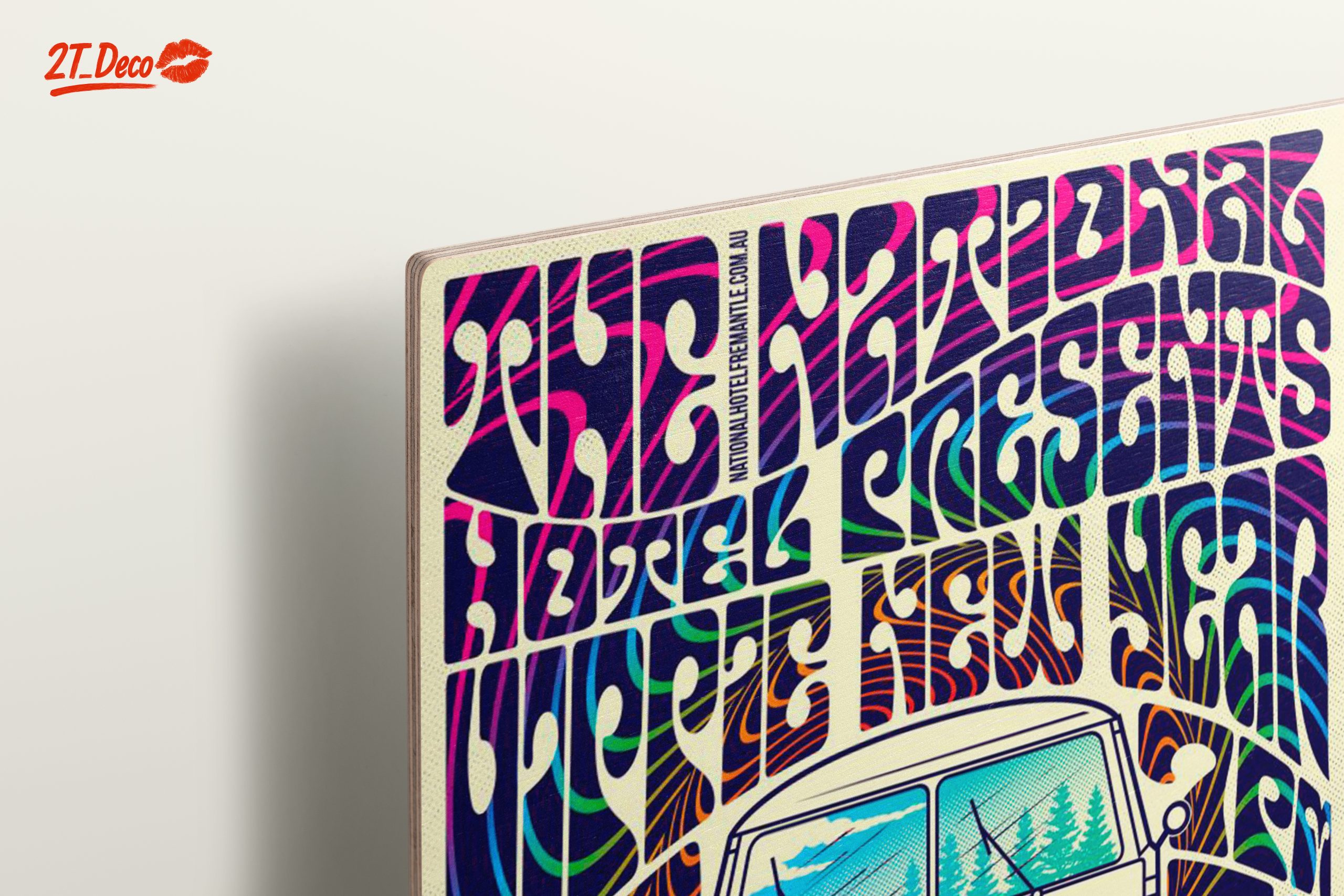 Vibrant Retro Music Festival Poster Art - Image 15