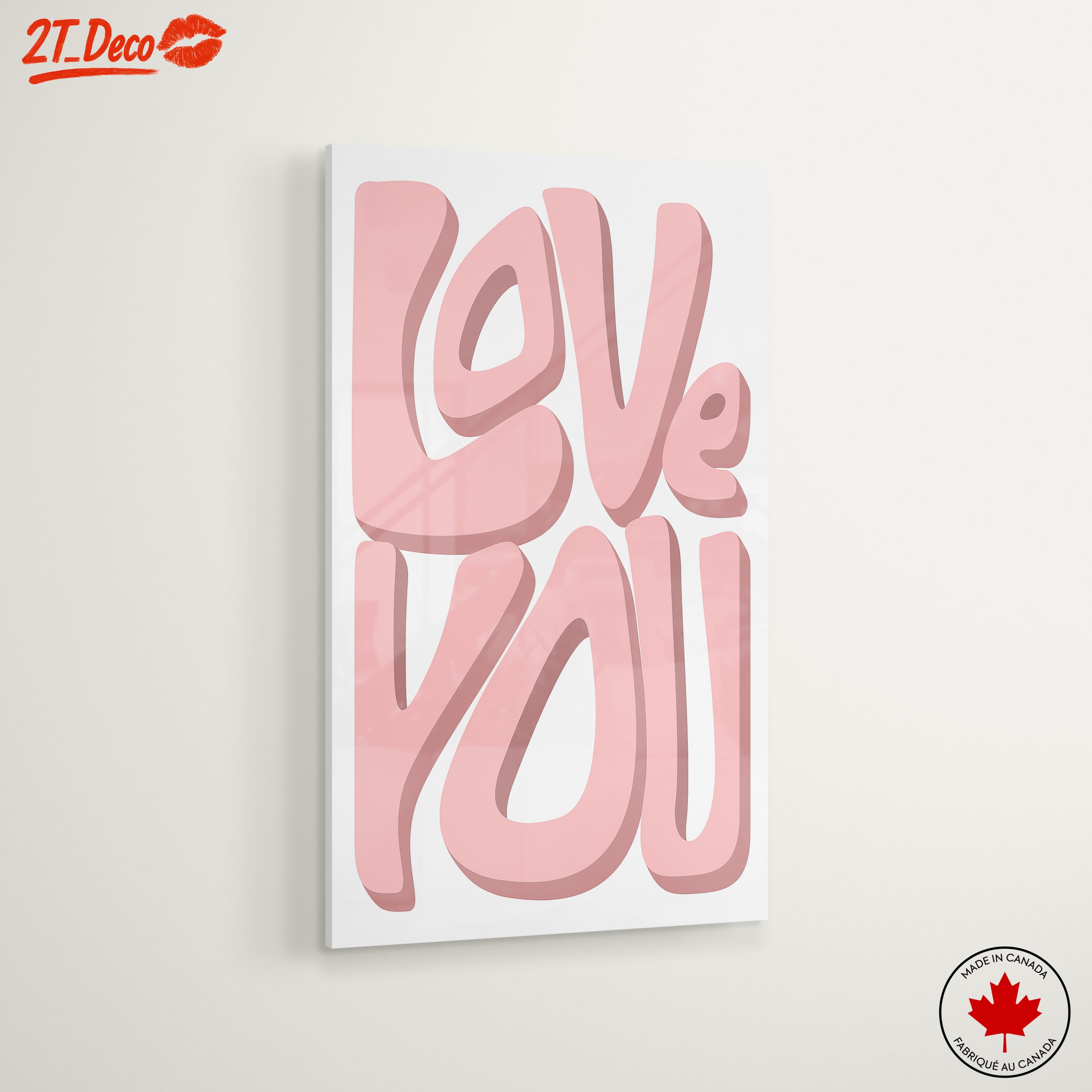 Love You Typography Art for Inspiration - Image 6