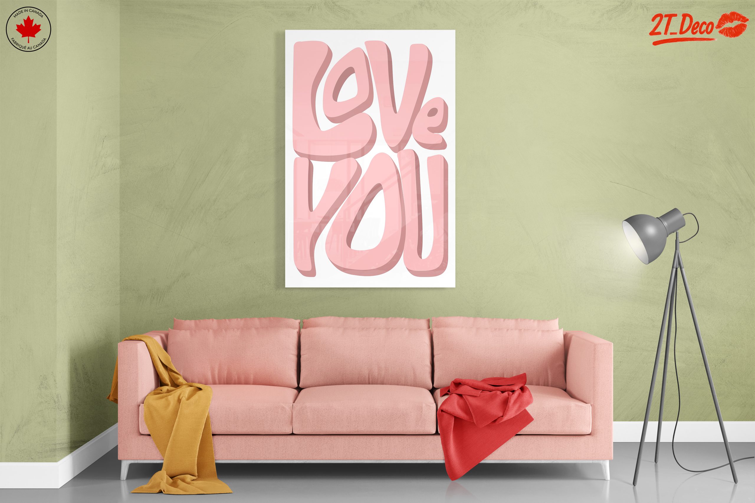 Love You Typography Art for Inspiration - Image 7