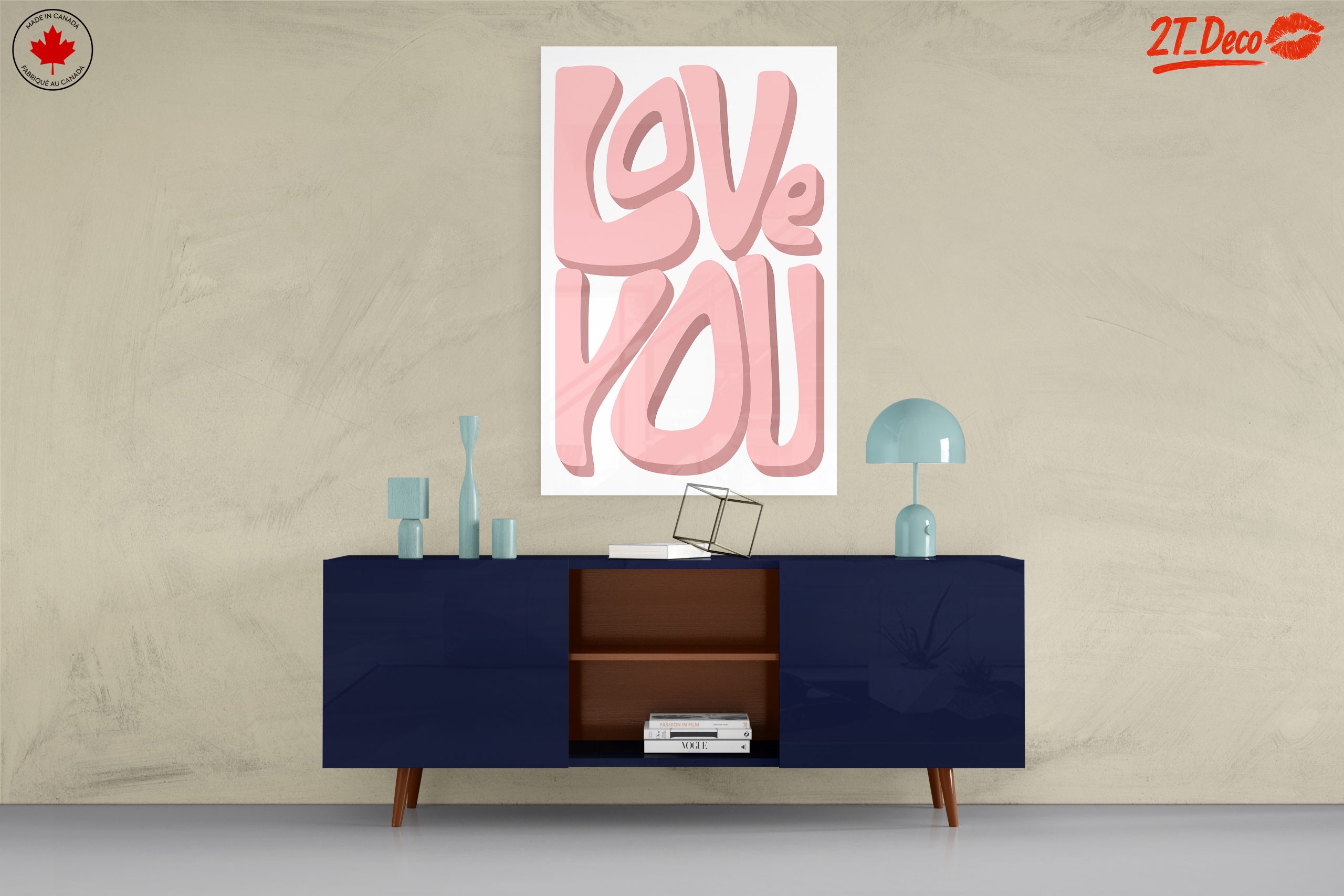 Love You Typography Art for Inspiration - Image 8