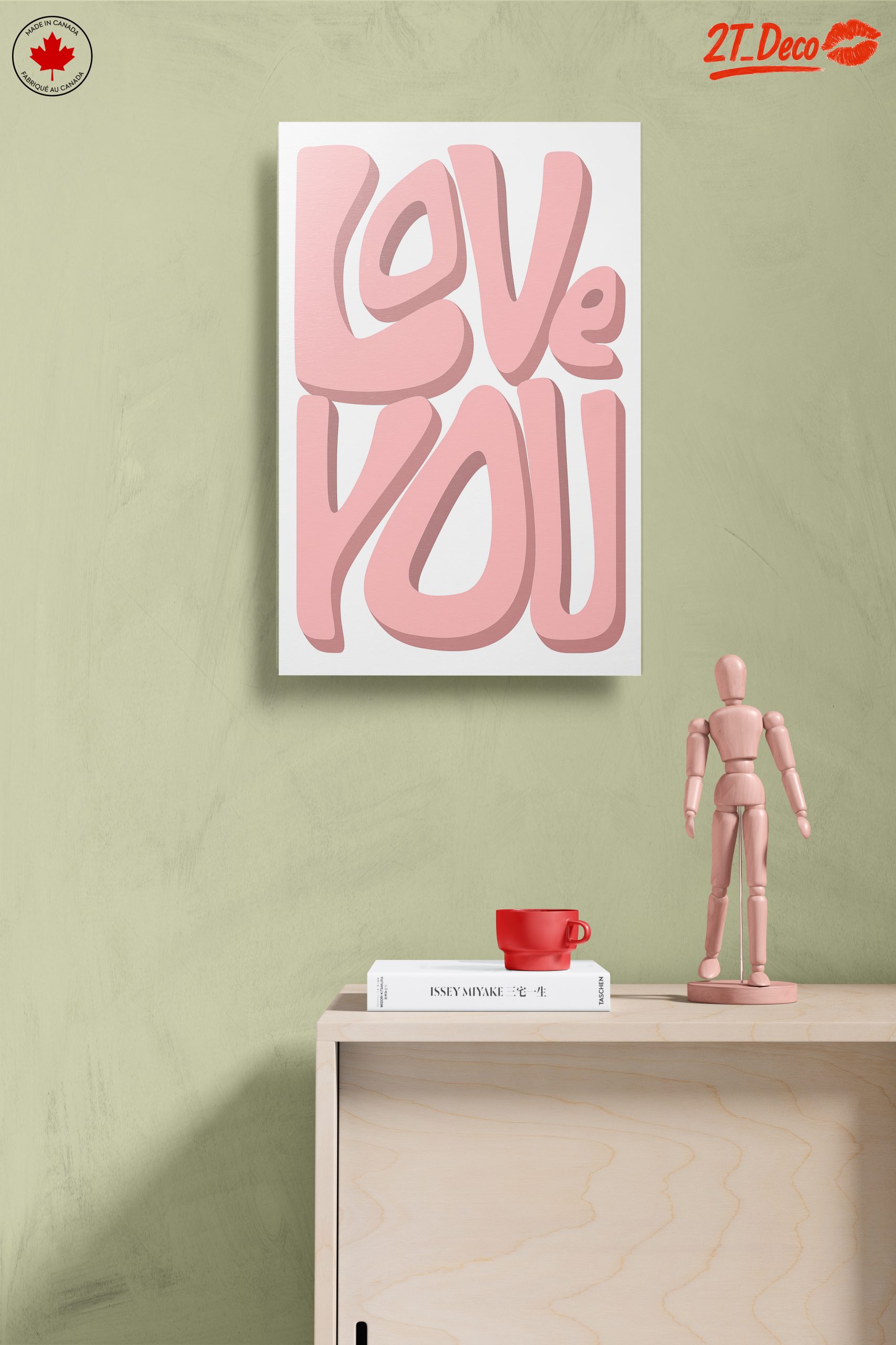 Love You Typography Art for Inspiration - Image 14