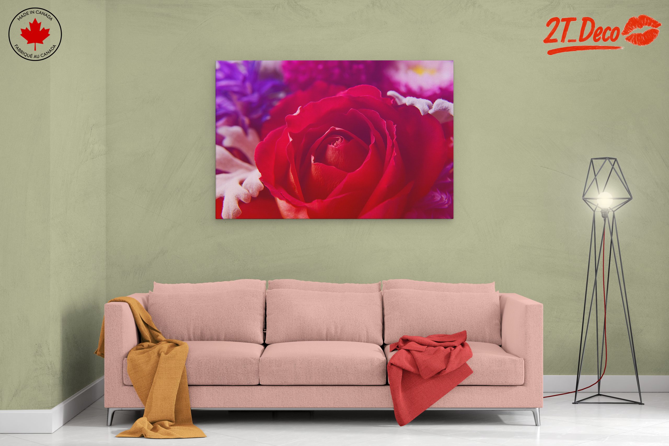 Stunning Close-Up Rose Art 2 - Image 2