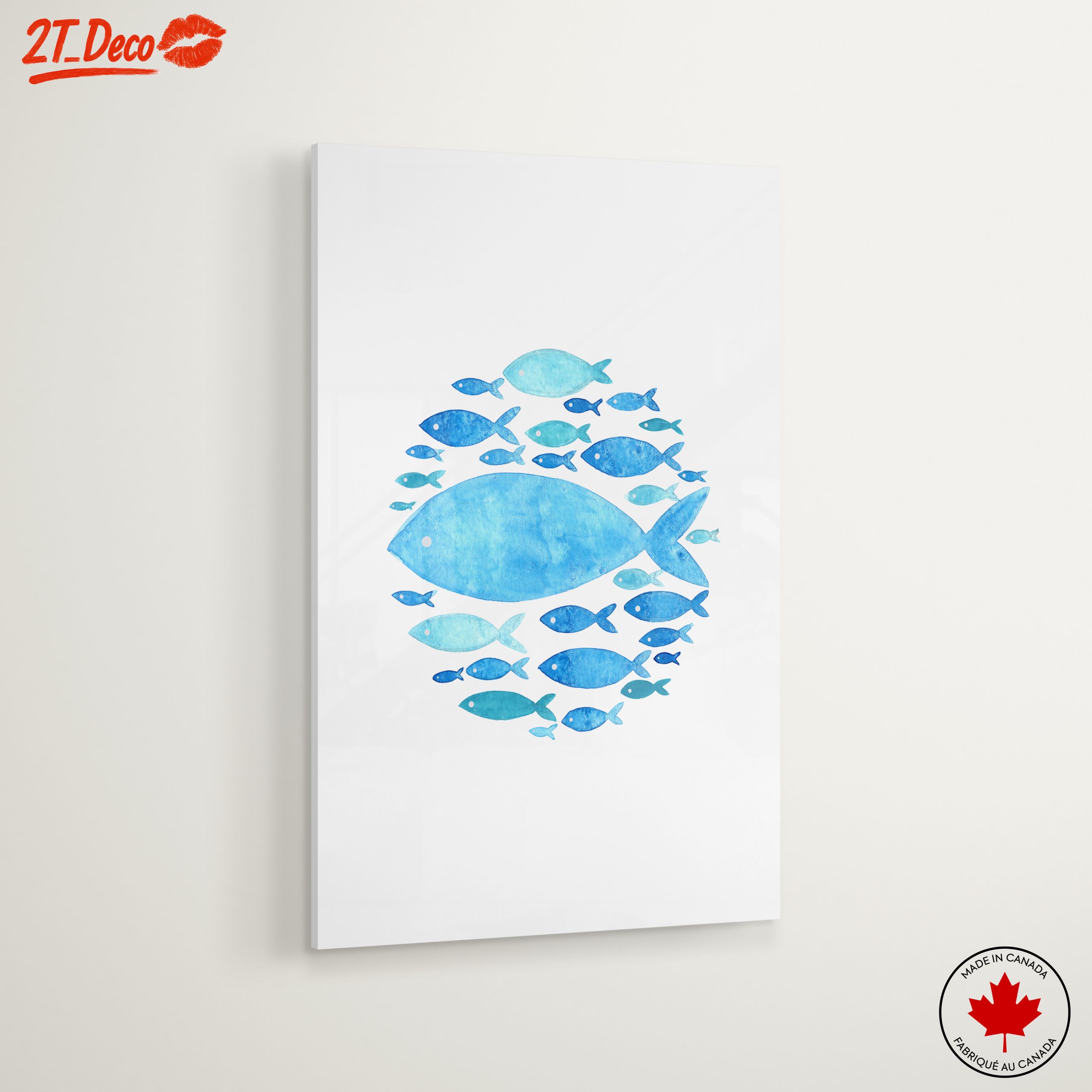 Colorful Fish Illustration in Watercolors - Image 6