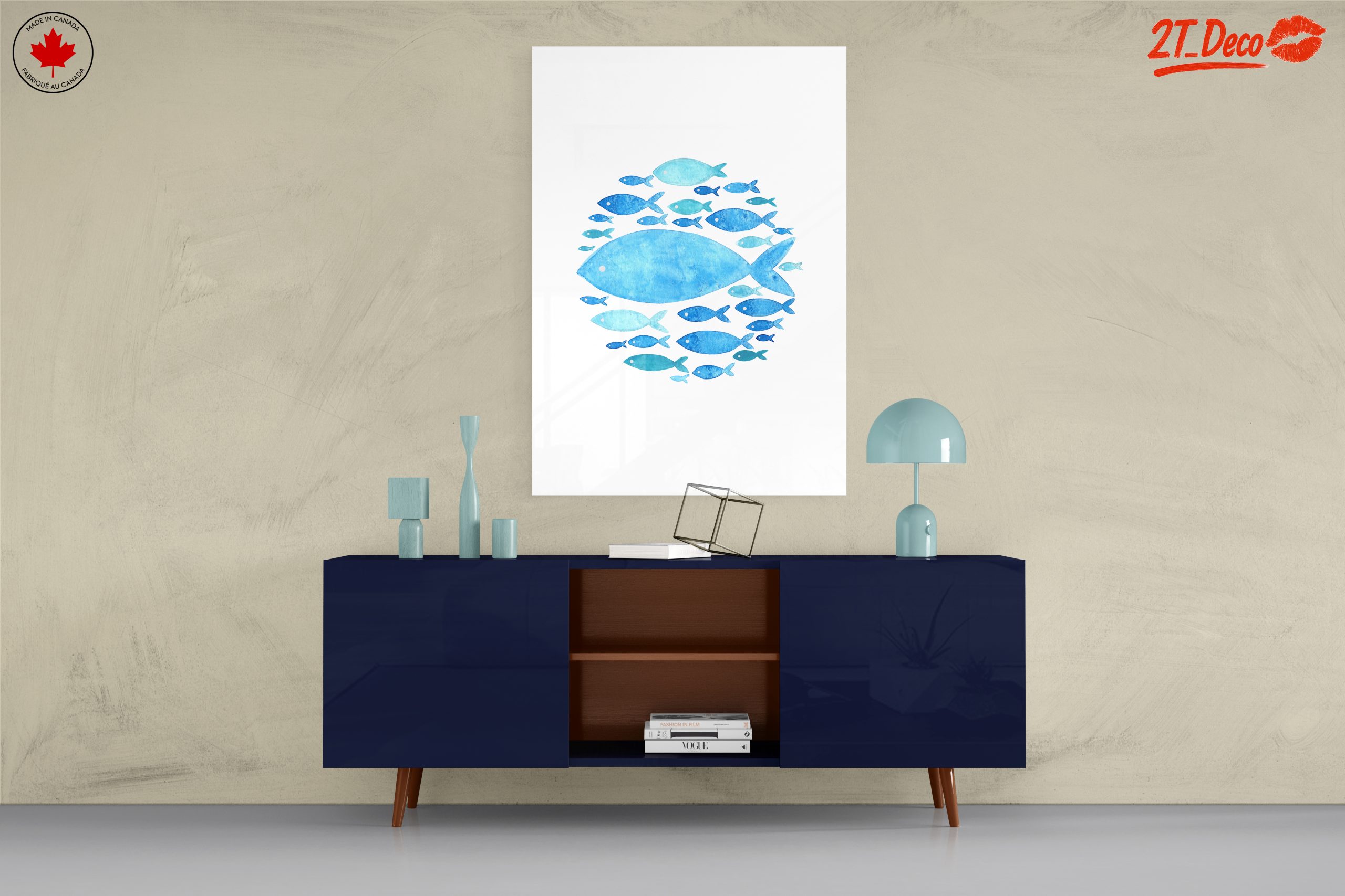 Colorful Fish Illustration in Watercolors - Image 8