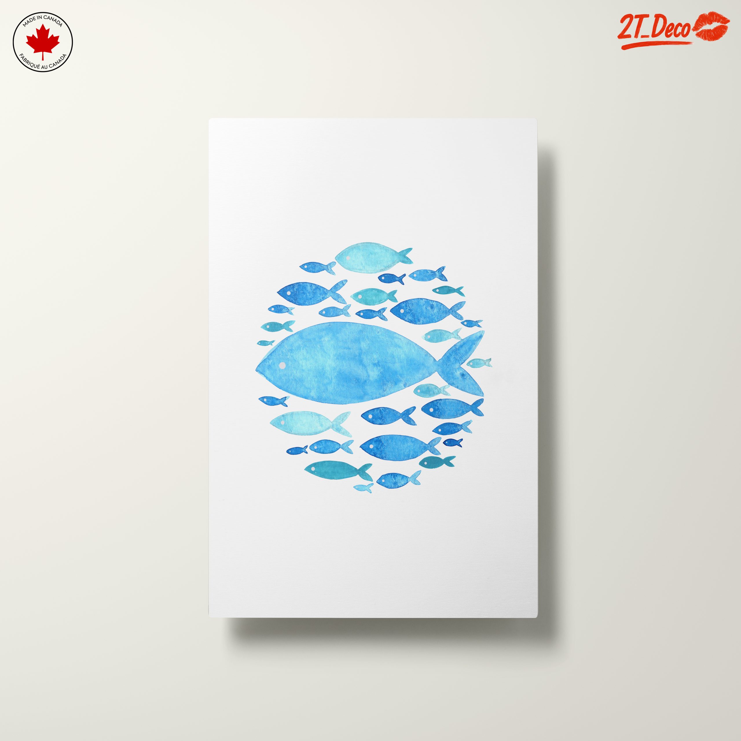 Colorful Fish Illustration in Watercolors - Image 10