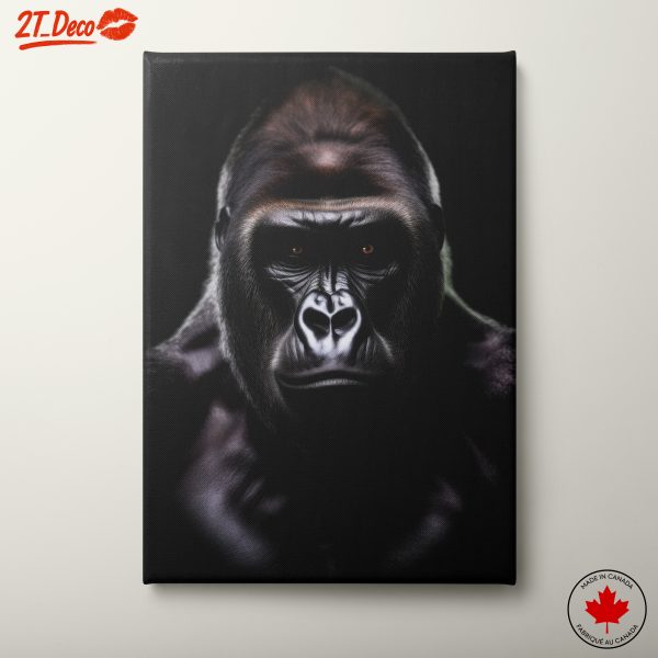 Stunning Gorilla Portrait Art