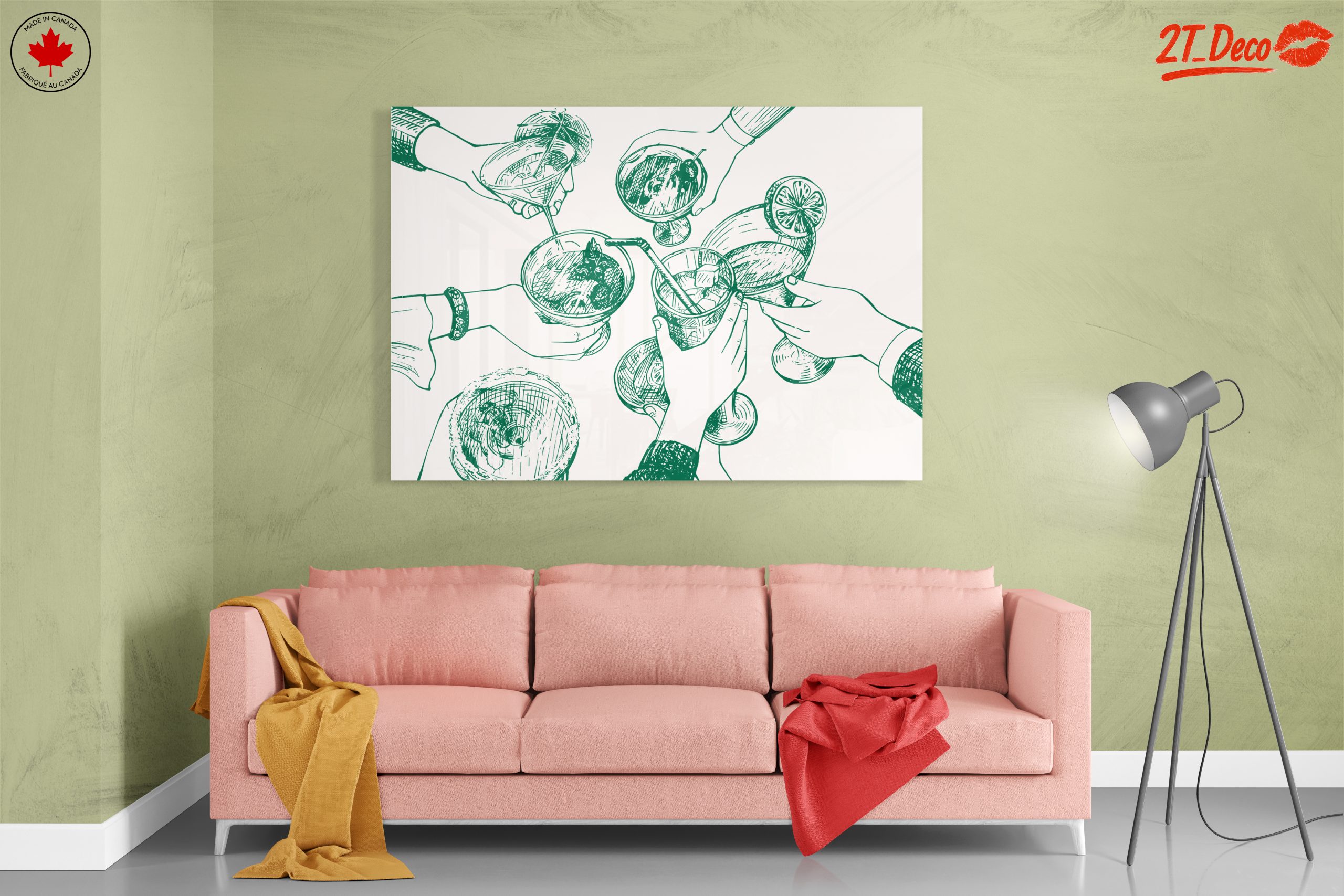 Cocktail Celebration Artwork Featuring Drinks - Image 7