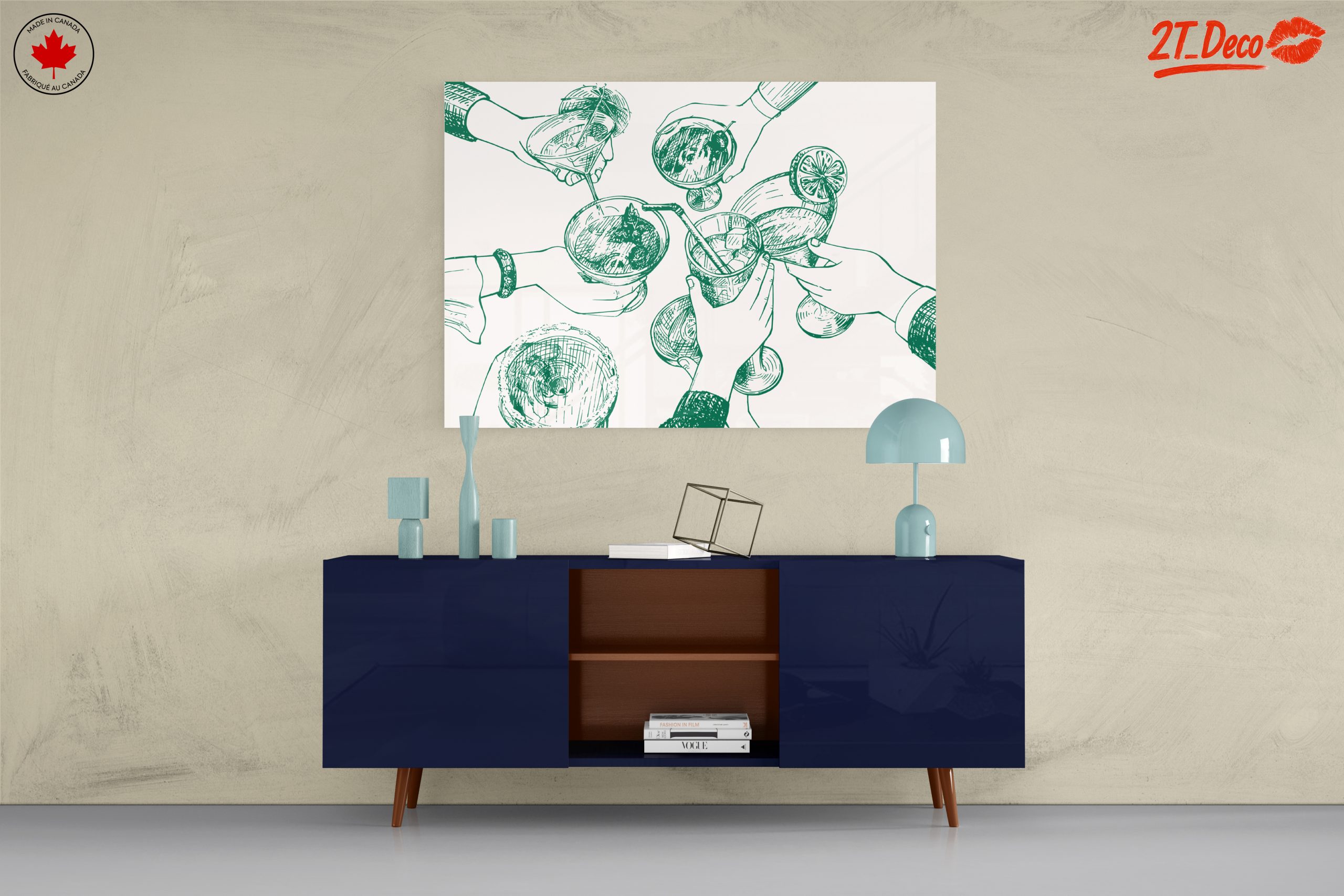 Cocktail Celebration Artwork Featuring Drinks - Image 8