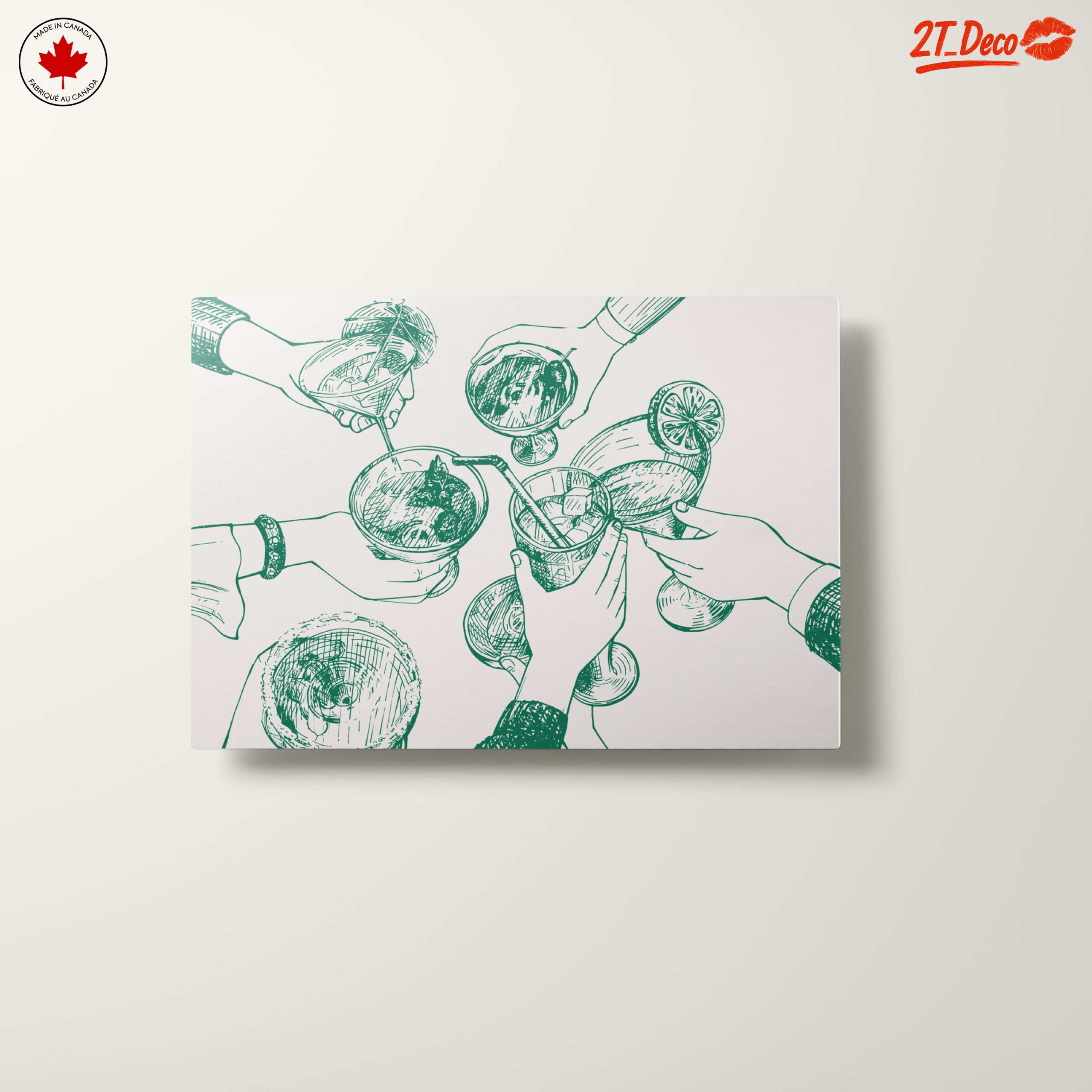 Cocktail Celebration Artwork Featuring Drinks - Image 10
