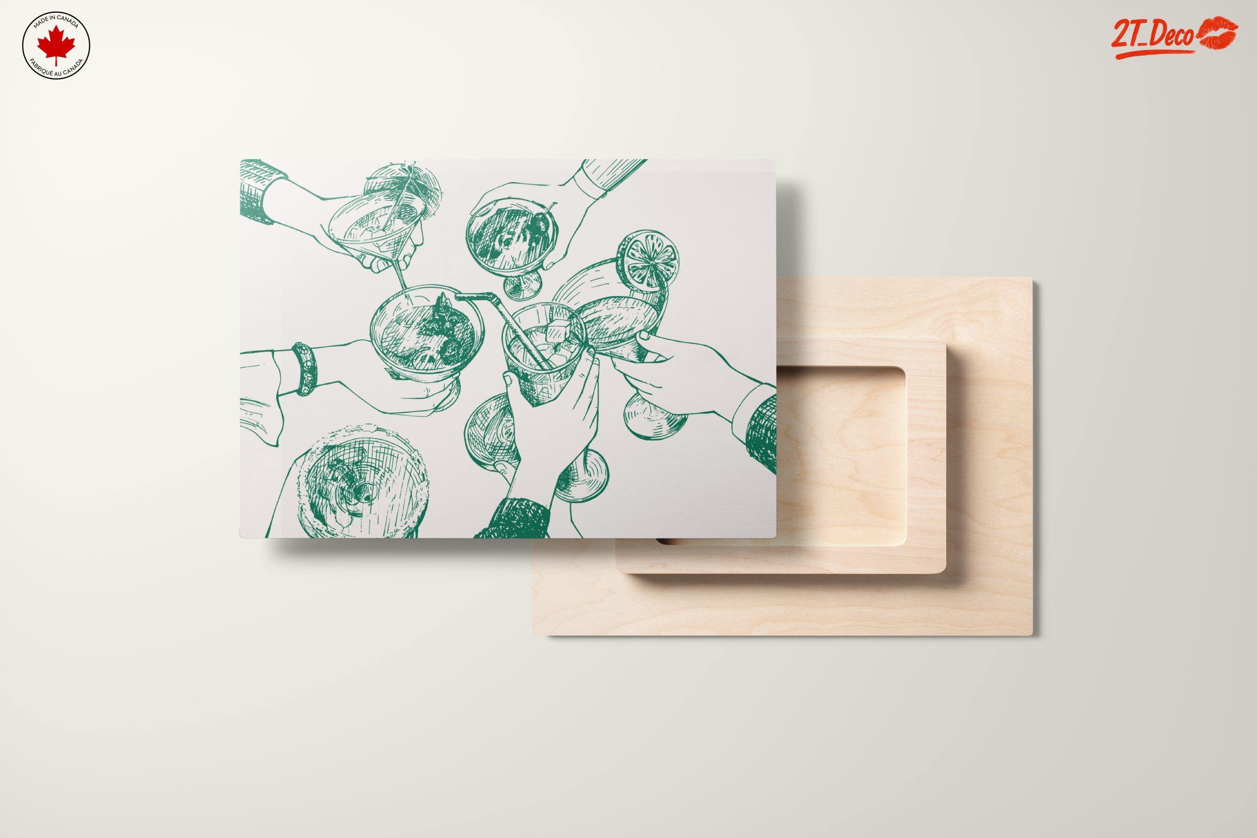Cocktail Celebration Artwork Featuring Drinks - Image 11
