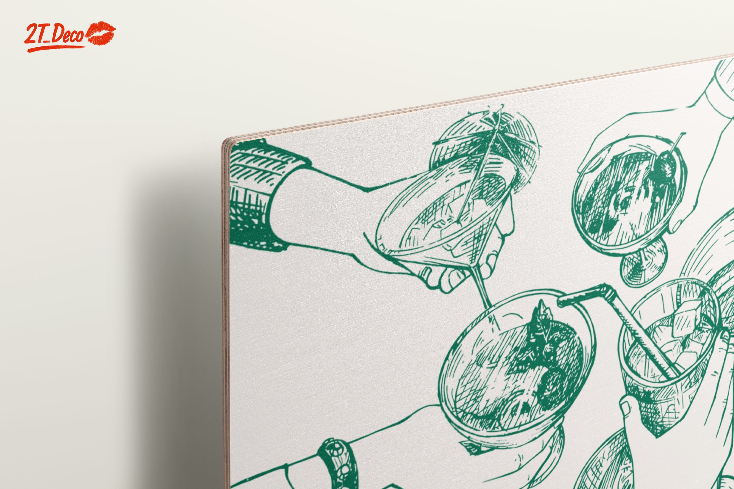 Cocktail Celebration Artwork Featuring Drinks - Image 15