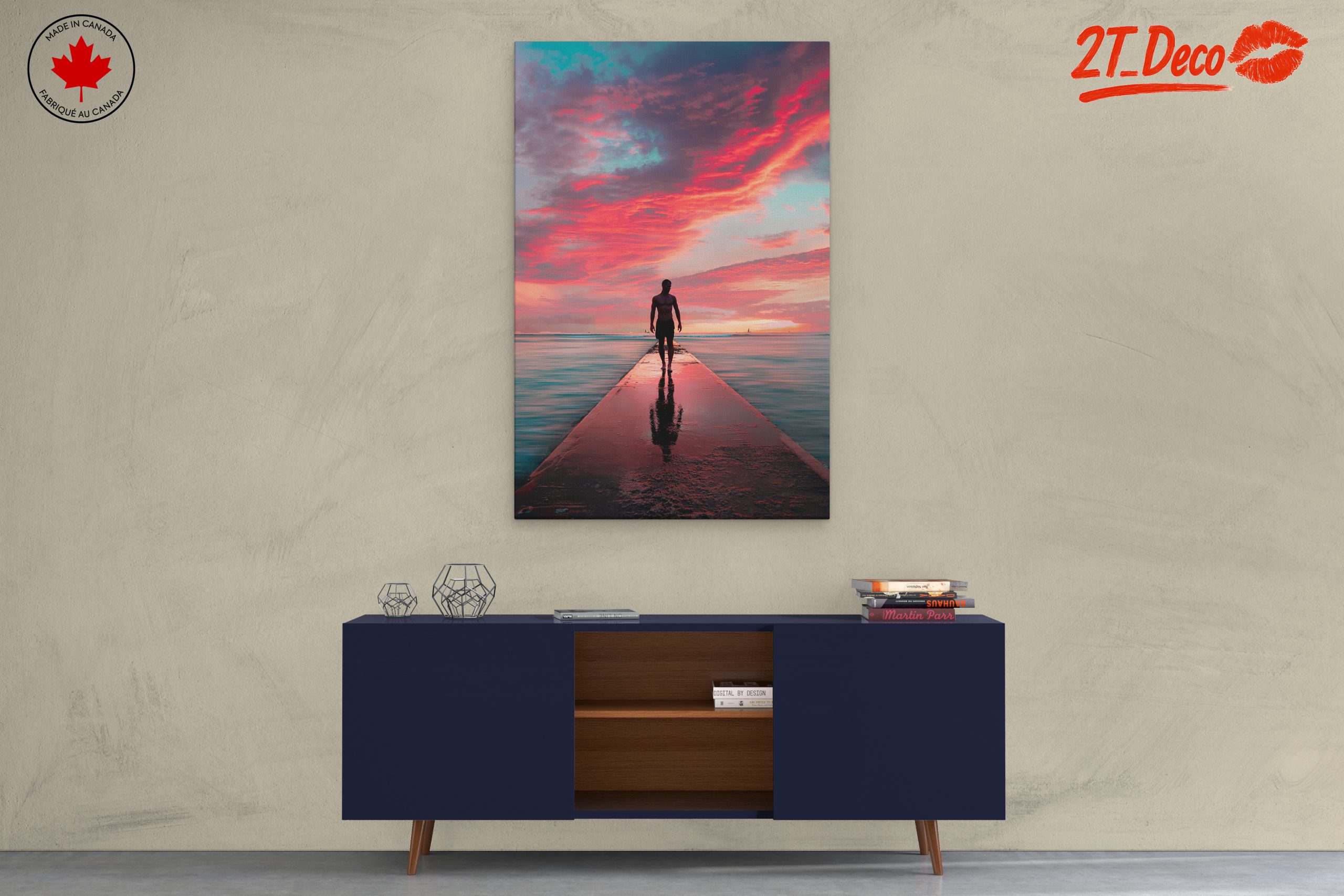 Dramatic Sunset Over Waterfront - Image 3