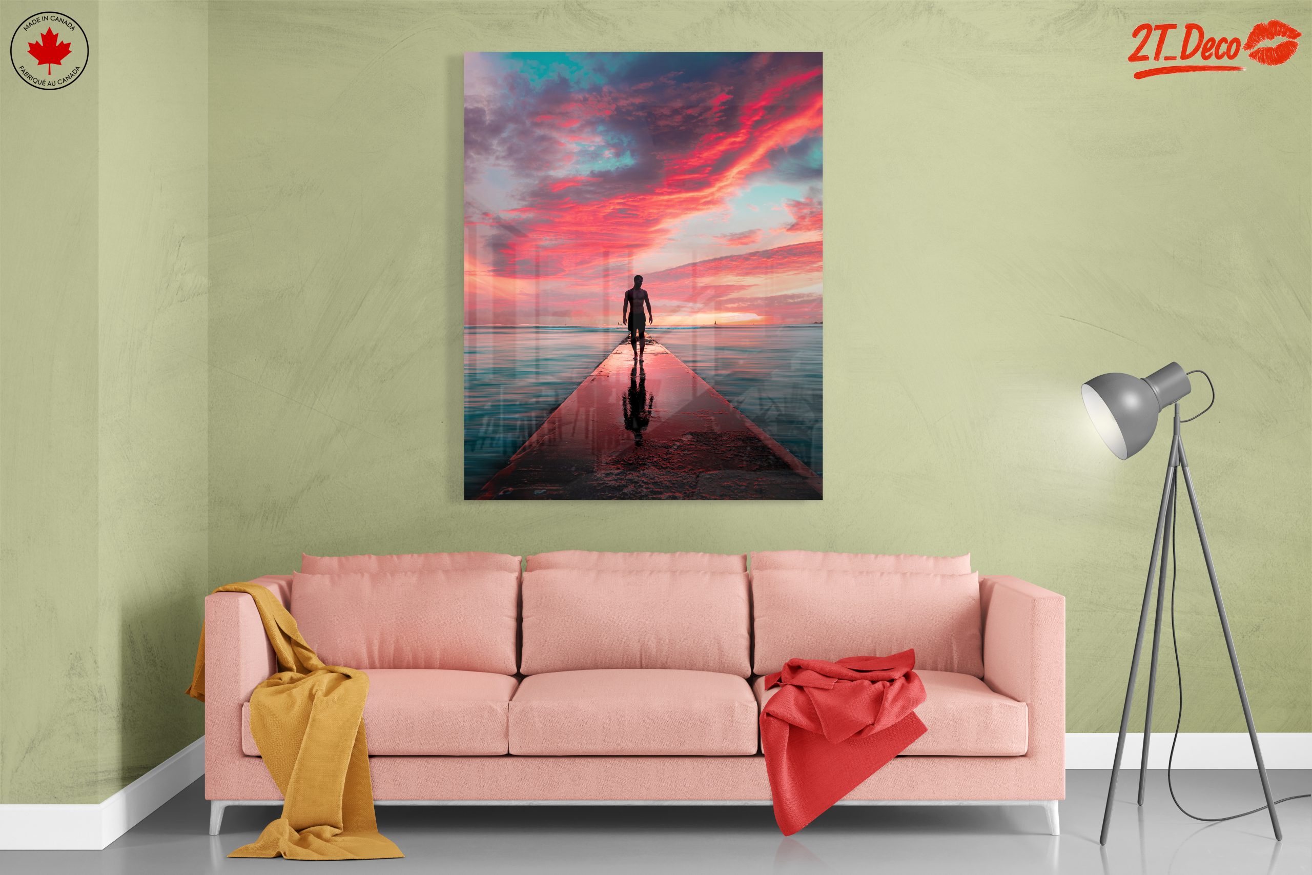 Dramatic Sunset Over Waterfront - Image 7