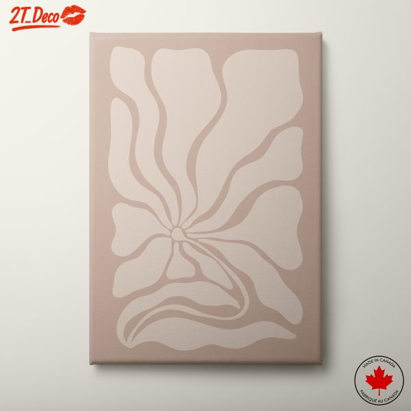 Flowing Abstract Organic Shapes Art