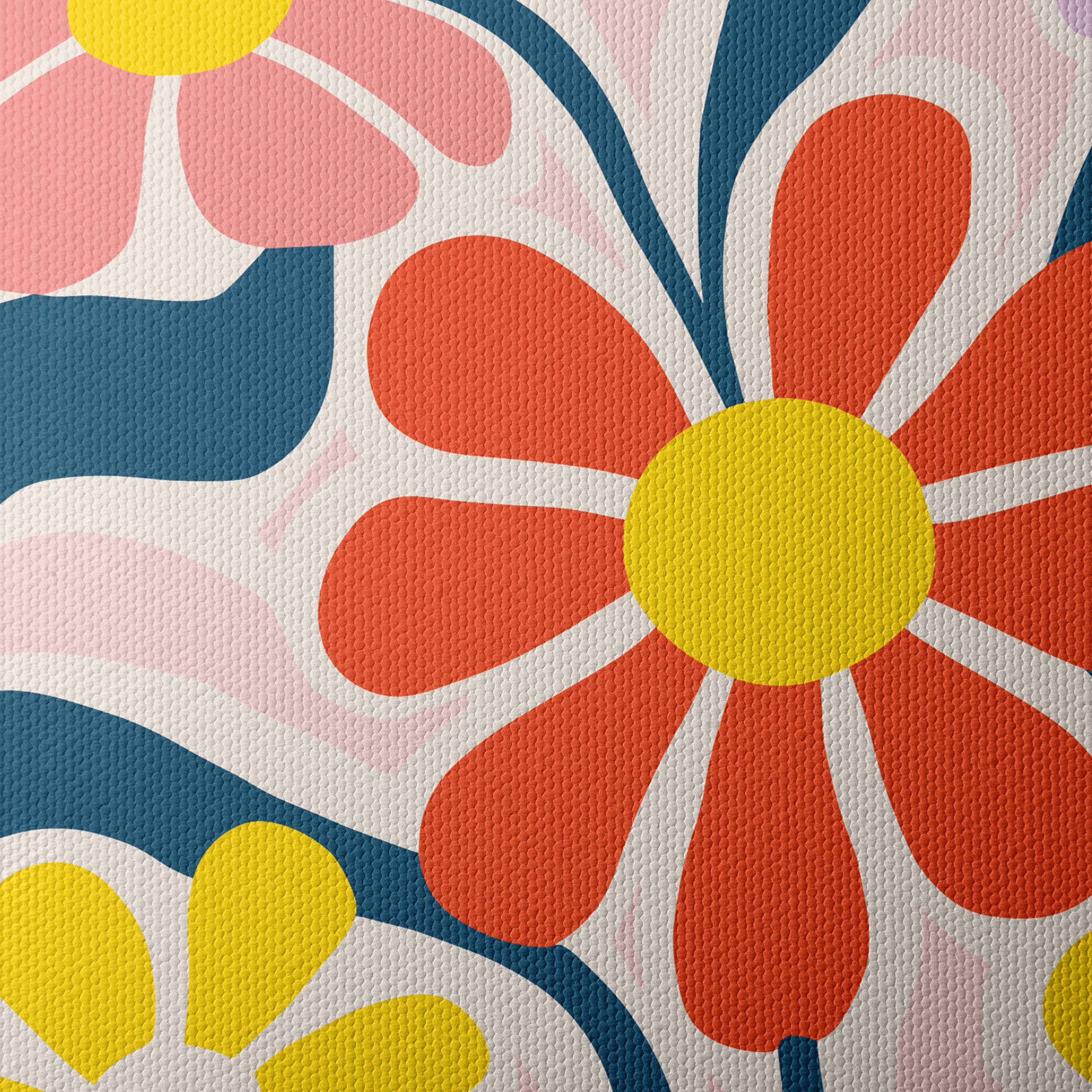 Colorful Botanical Abstract Floral Art - Image 4