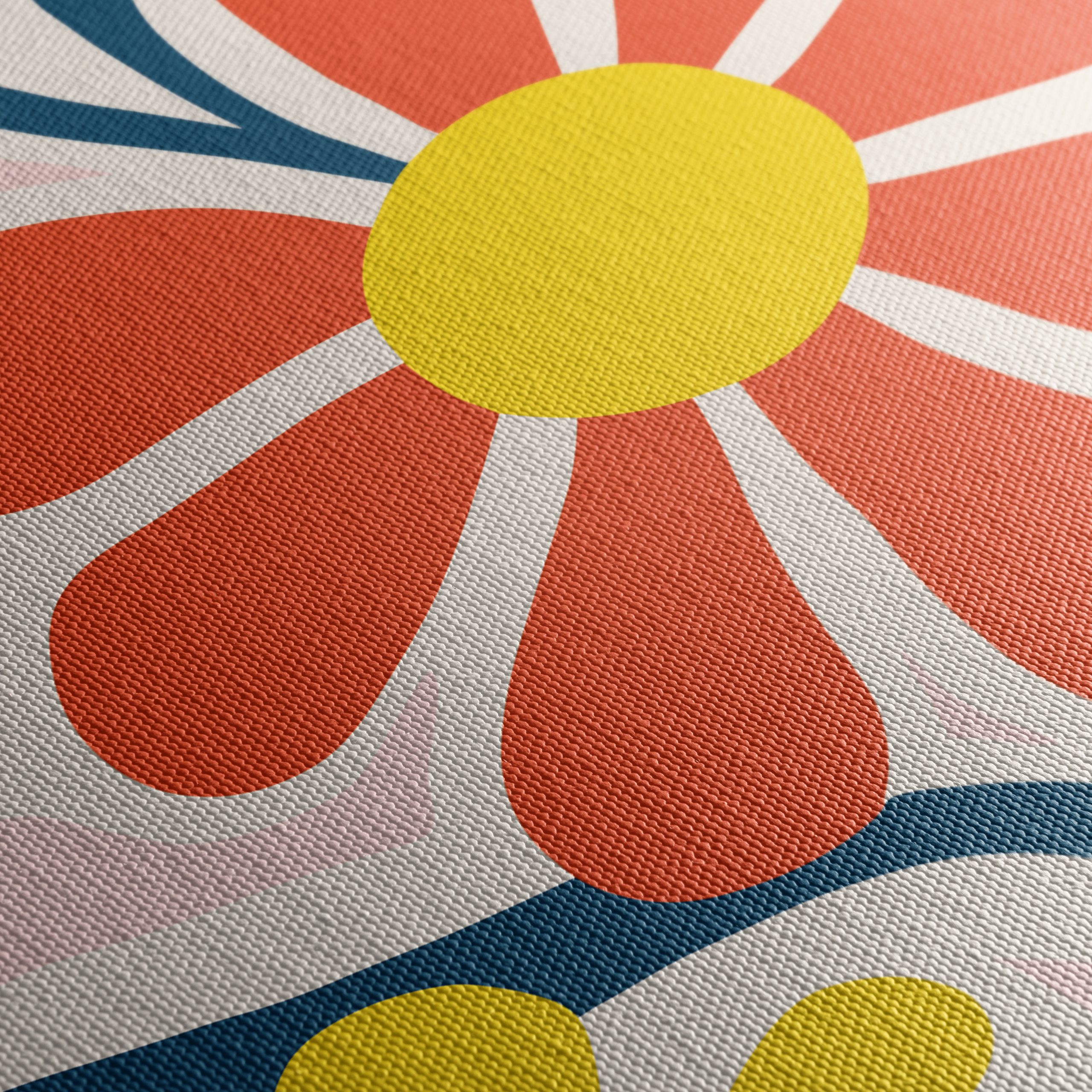 Colorful Botanical Abstract Floral Art - Image 5