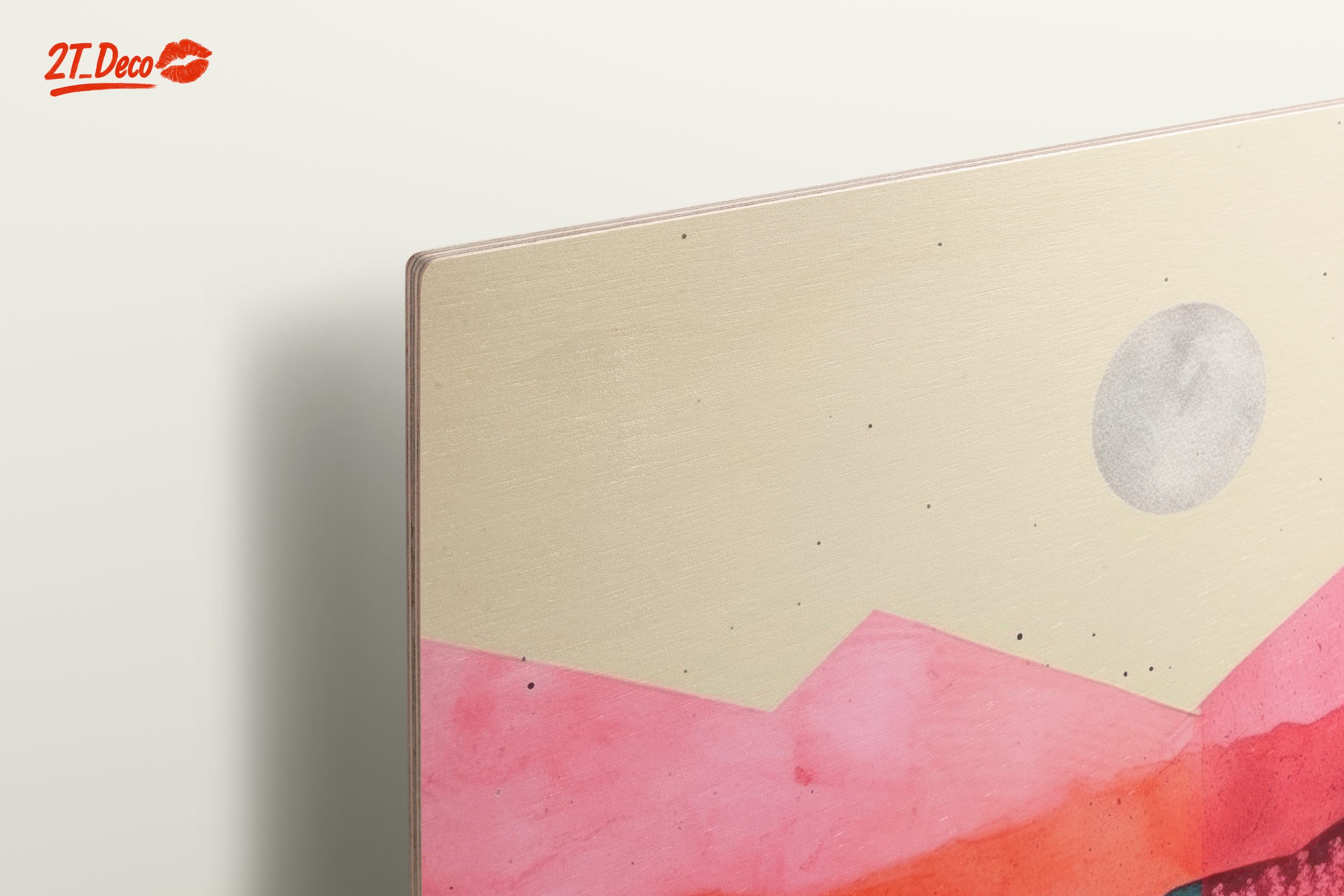 Vibrant Abstract Landscape with Moon - Image 15