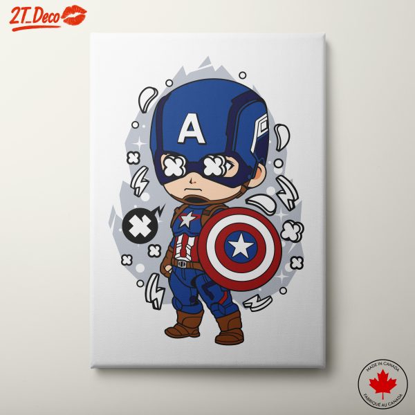 Stylized Superhero Character Art