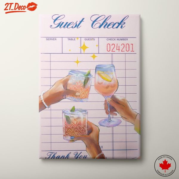 Vibrant Cocktail Party Artwork