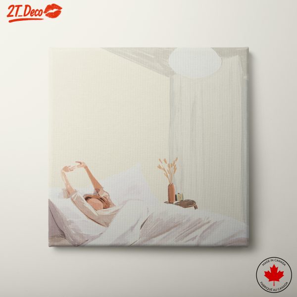 Relaxed Morning Portrait in Soft Colors
