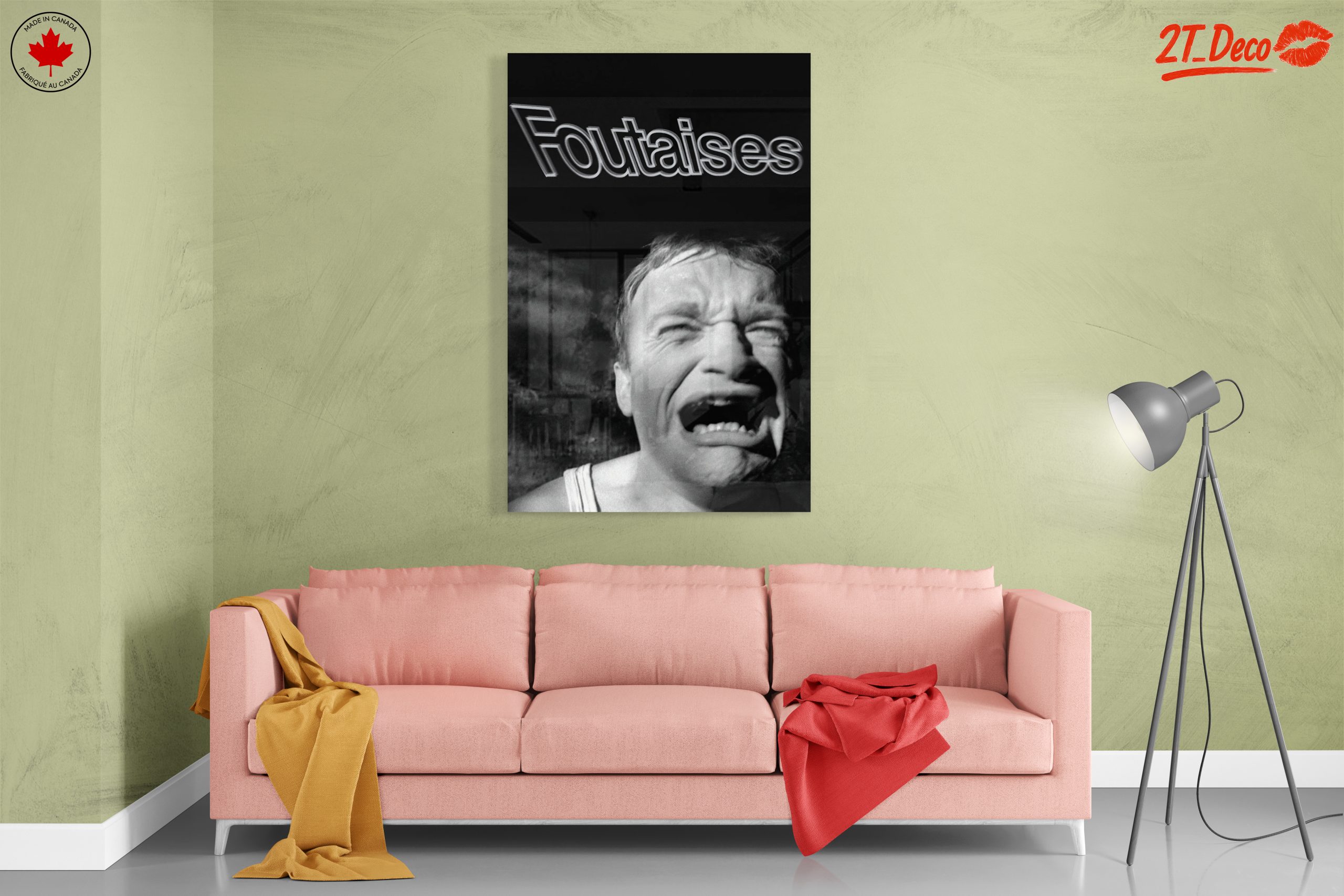 Dramatic Black and White Emotional Expression Art - Image 7