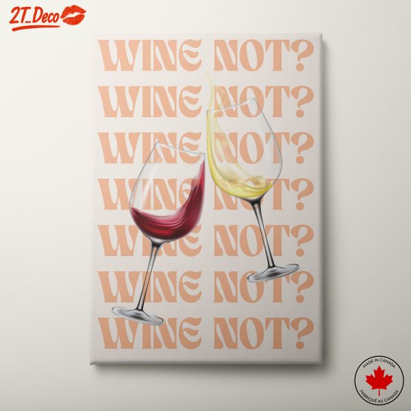 Wine Themed Artwork with Glasses 2