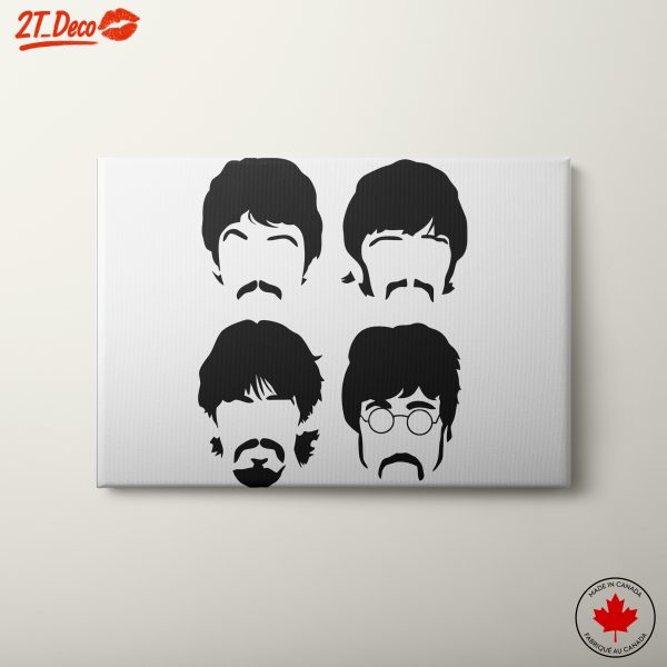 Beatles Silhouettes Creative Art