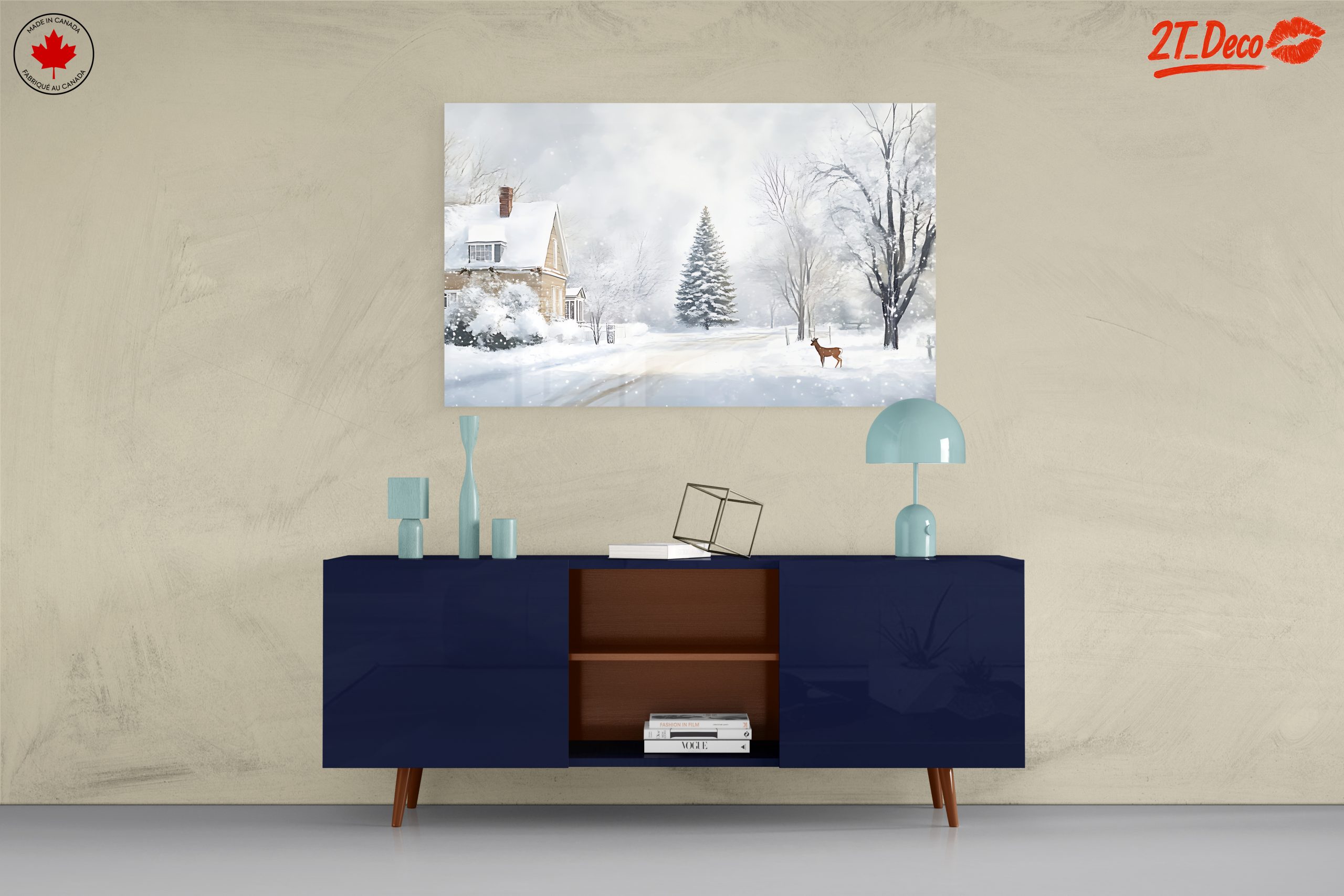 Charming Winter Landscape with Snowy Trees 3 - Image 8