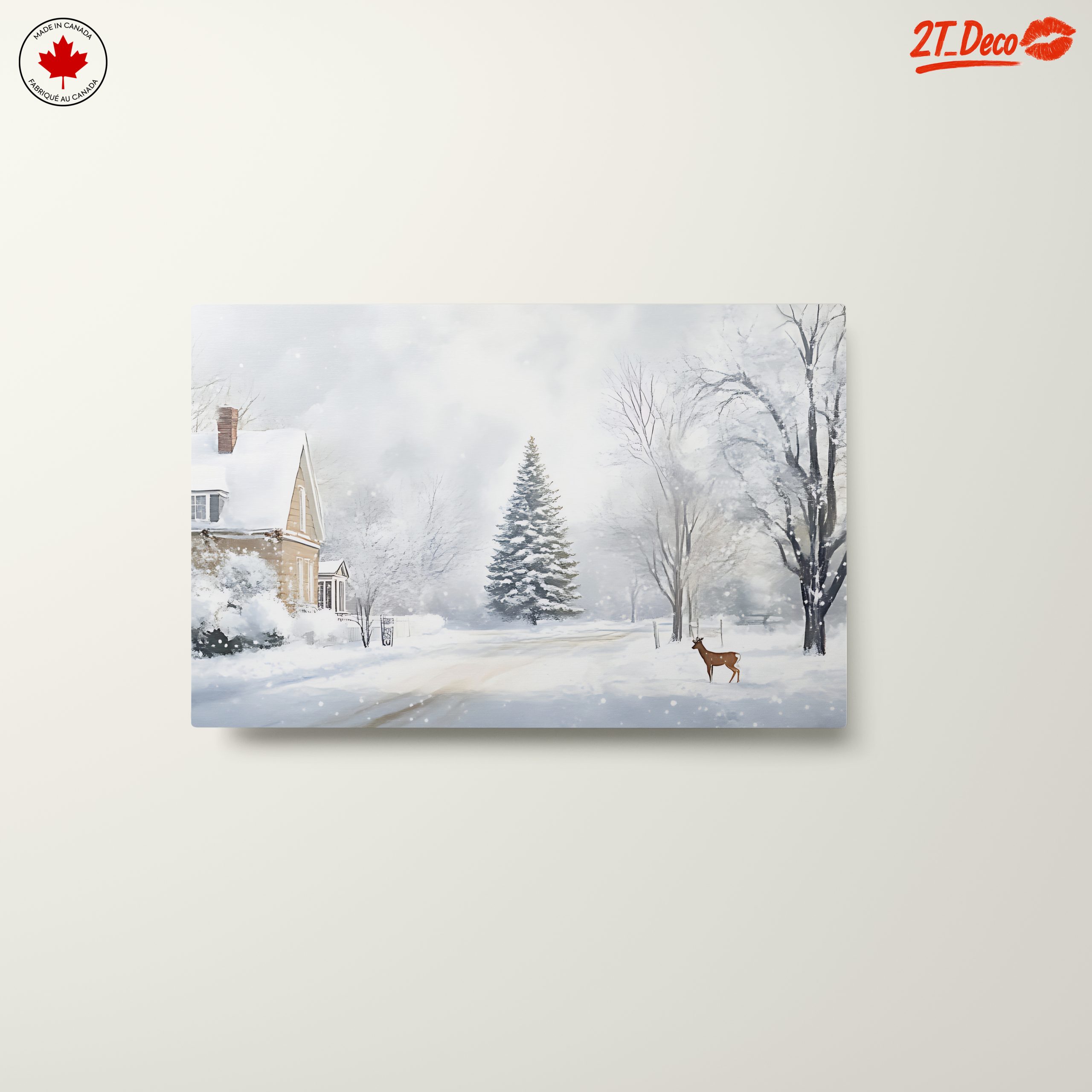 Charming Winter Landscape with Snowy Trees 3 - Image 10