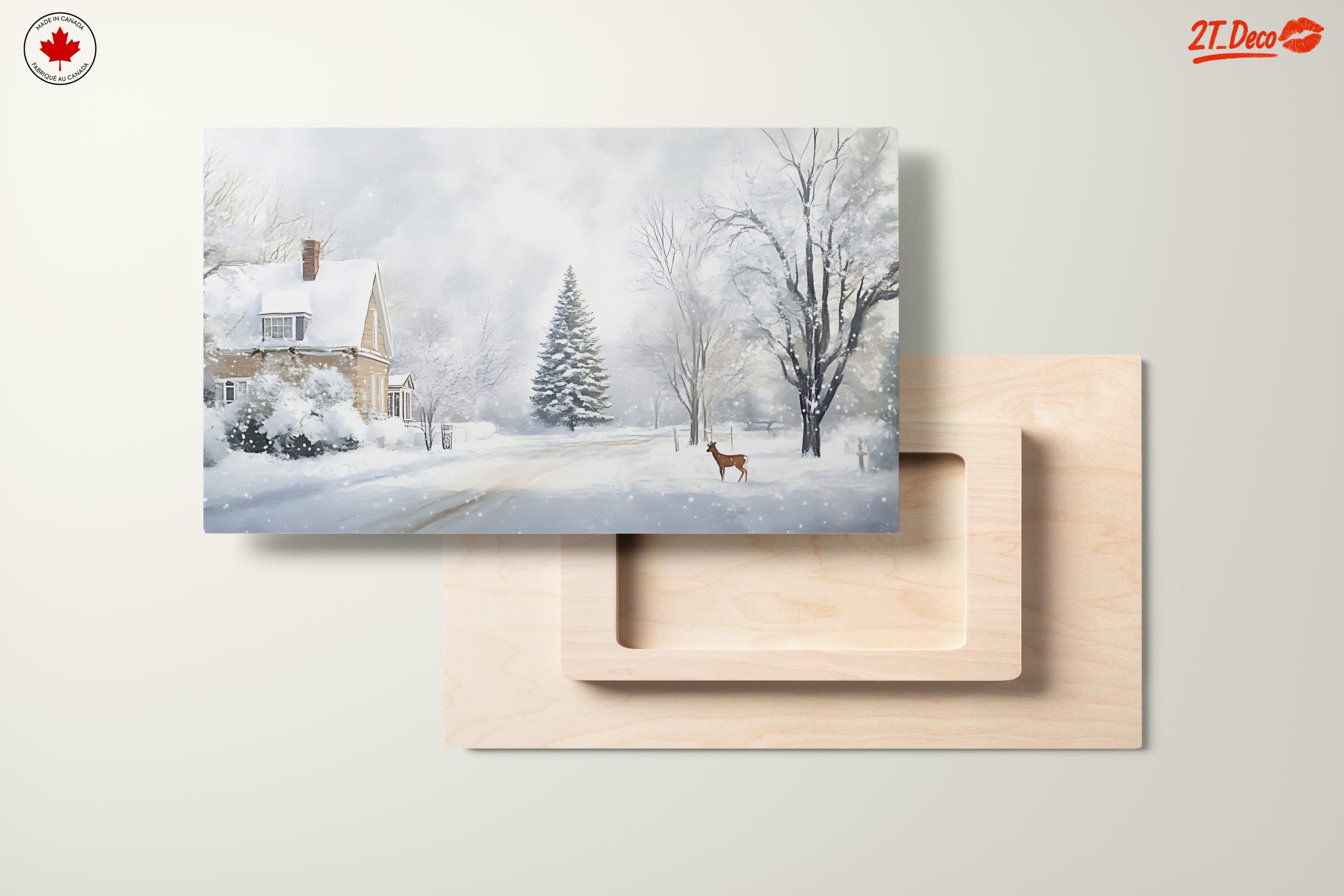 Charming Winter Landscape with Snowy Trees 3 - Image 11