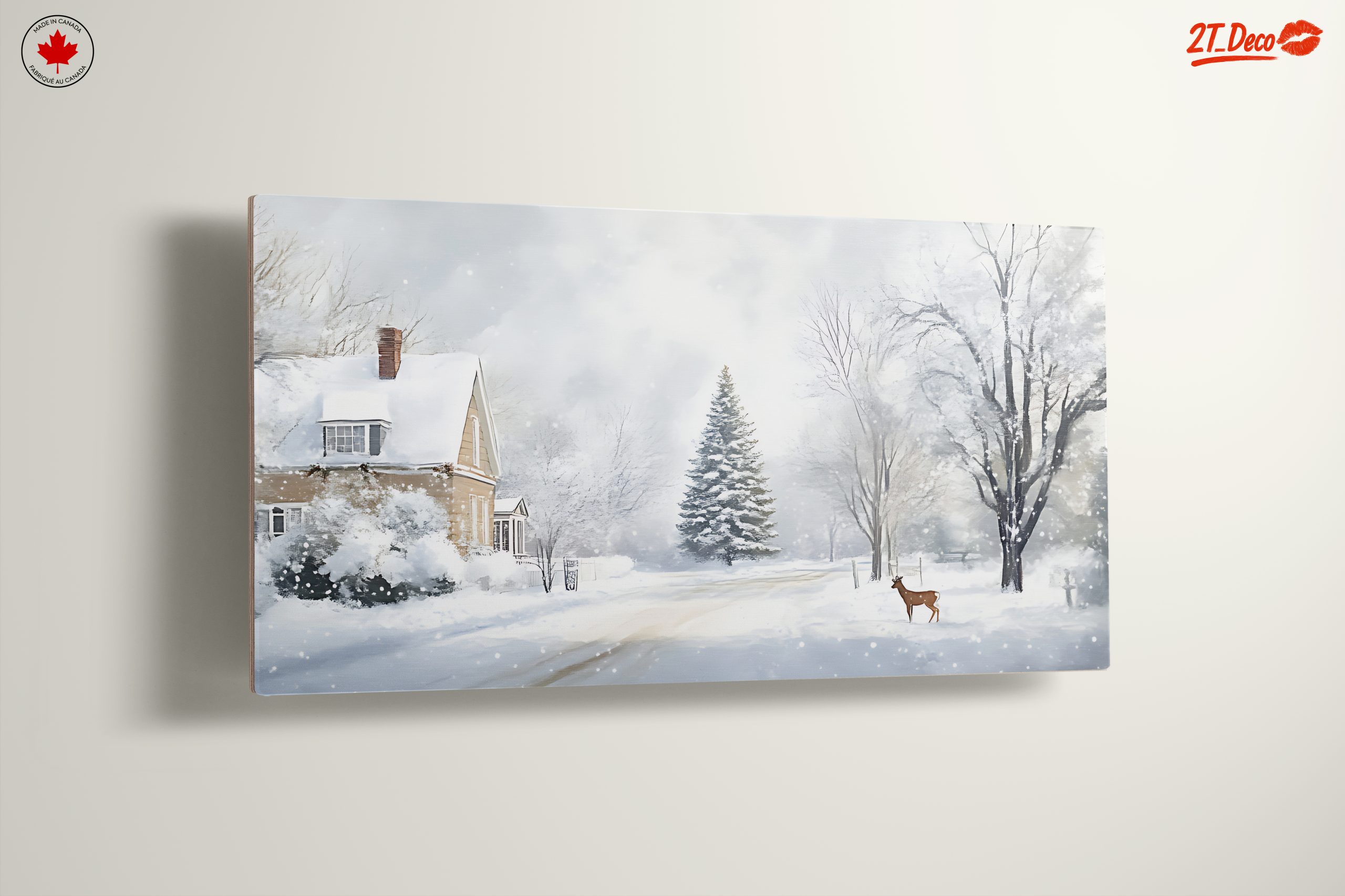Charming Winter Landscape with Snowy Trees 3 - Image 13