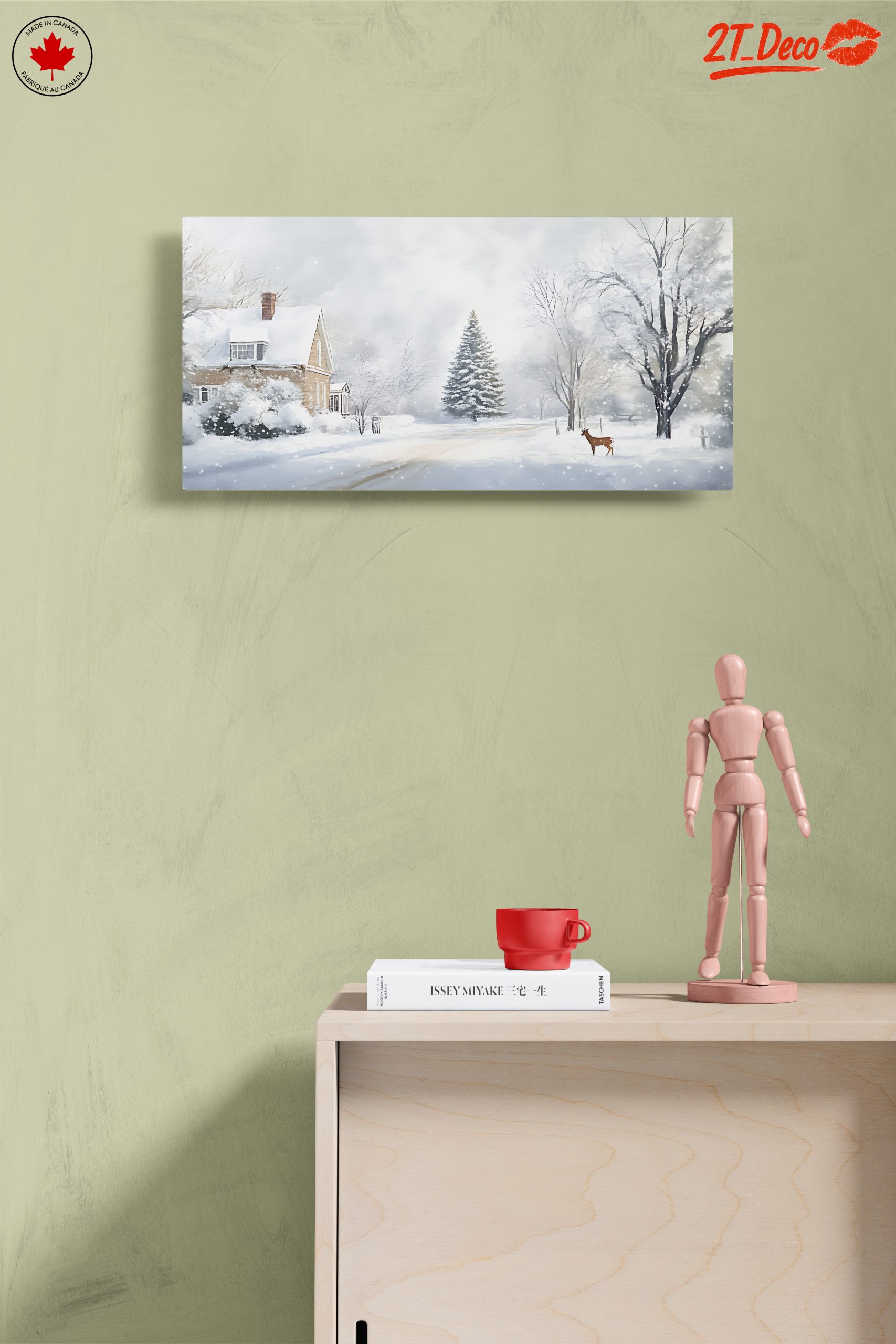 Charming Winter Landscape with Snowy Trees 3 - Image 14