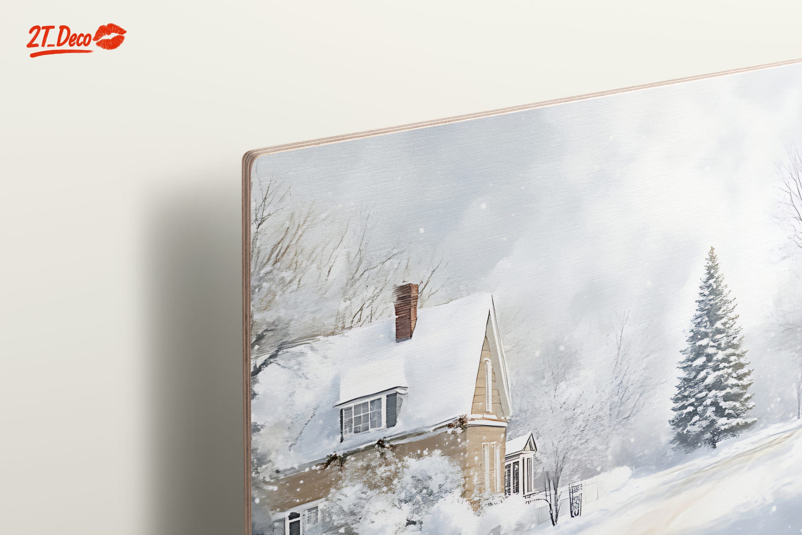 Charming Winter Landscape with Snowy Trees 3 - Image 15