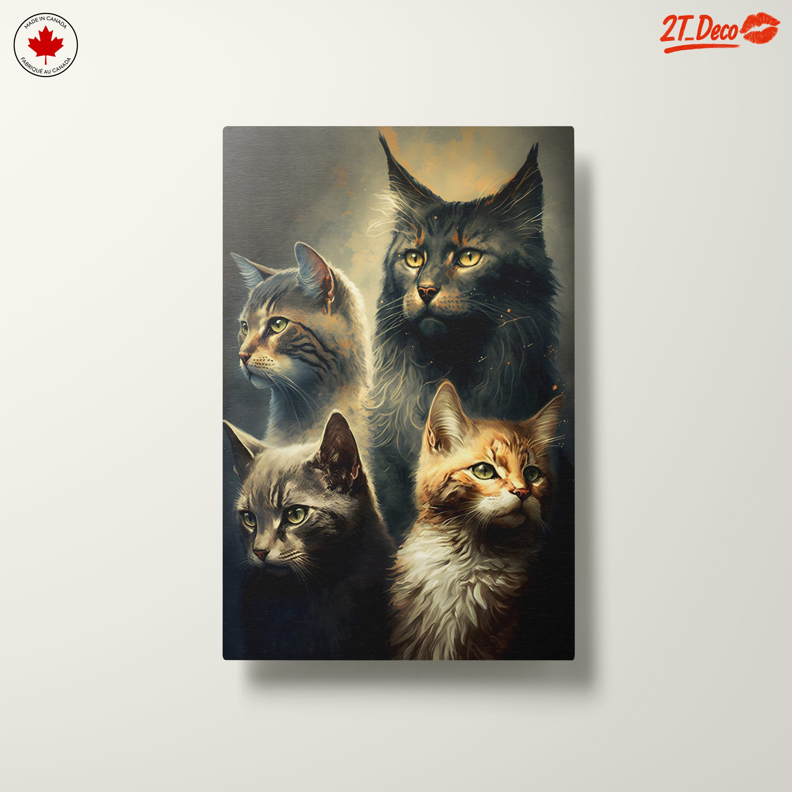 Majestic Cats Portrait Art - Image 10
